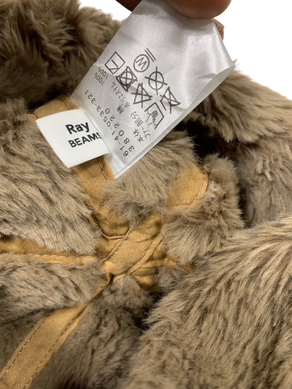 Beams Plus Ray Beams Corduroy Fur Beani Hats Size ONE SIZE - 6 Thumbnail