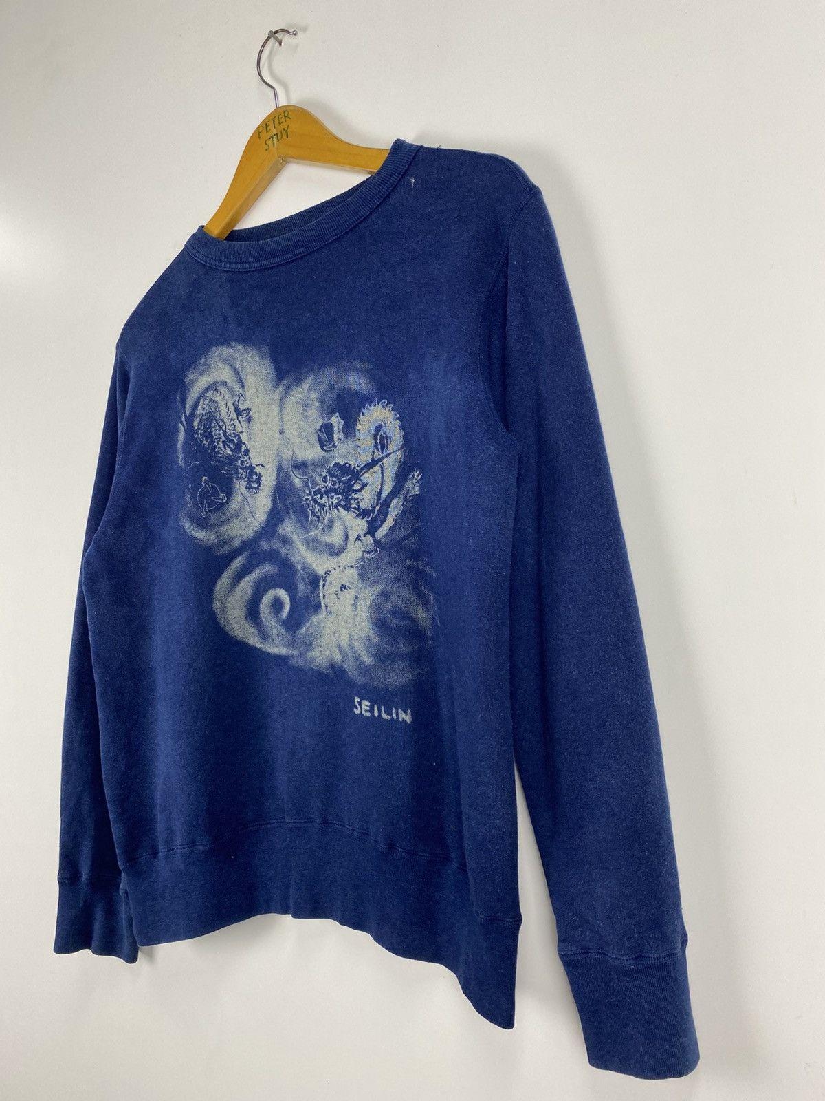 Blue Blue Japan × Indigo × Vintage Vintage Blue Blue Japan Dragon Logo Size US S / EU 44-46 / 1 - 4 Thumbnail