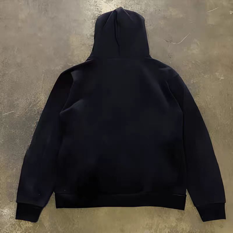 Japanese Brand Black retro eye print hoodie y2k Size US M / EU 48-50 / 2 - 2 Thumbnail
