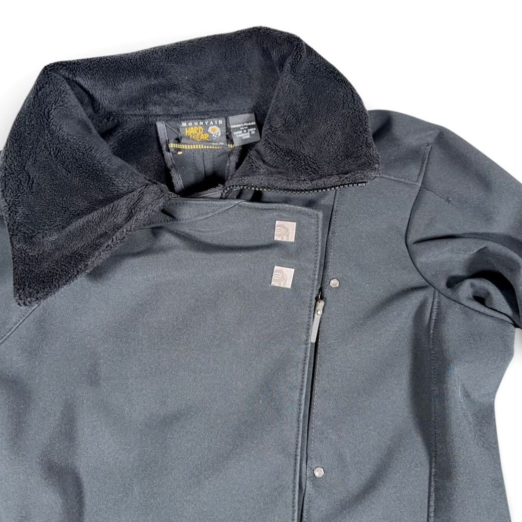 Mountain Hardwear Mountain Hardwear Coat Womens M Black Long Sherpa Collar Faux Fur Lining, Zip Front, Pockets, Insulated, Soft Shell, Wind-Resistant, Logo, Embroidered Size M / US 6-8 / IT 42-44 - 2 Thumbnail