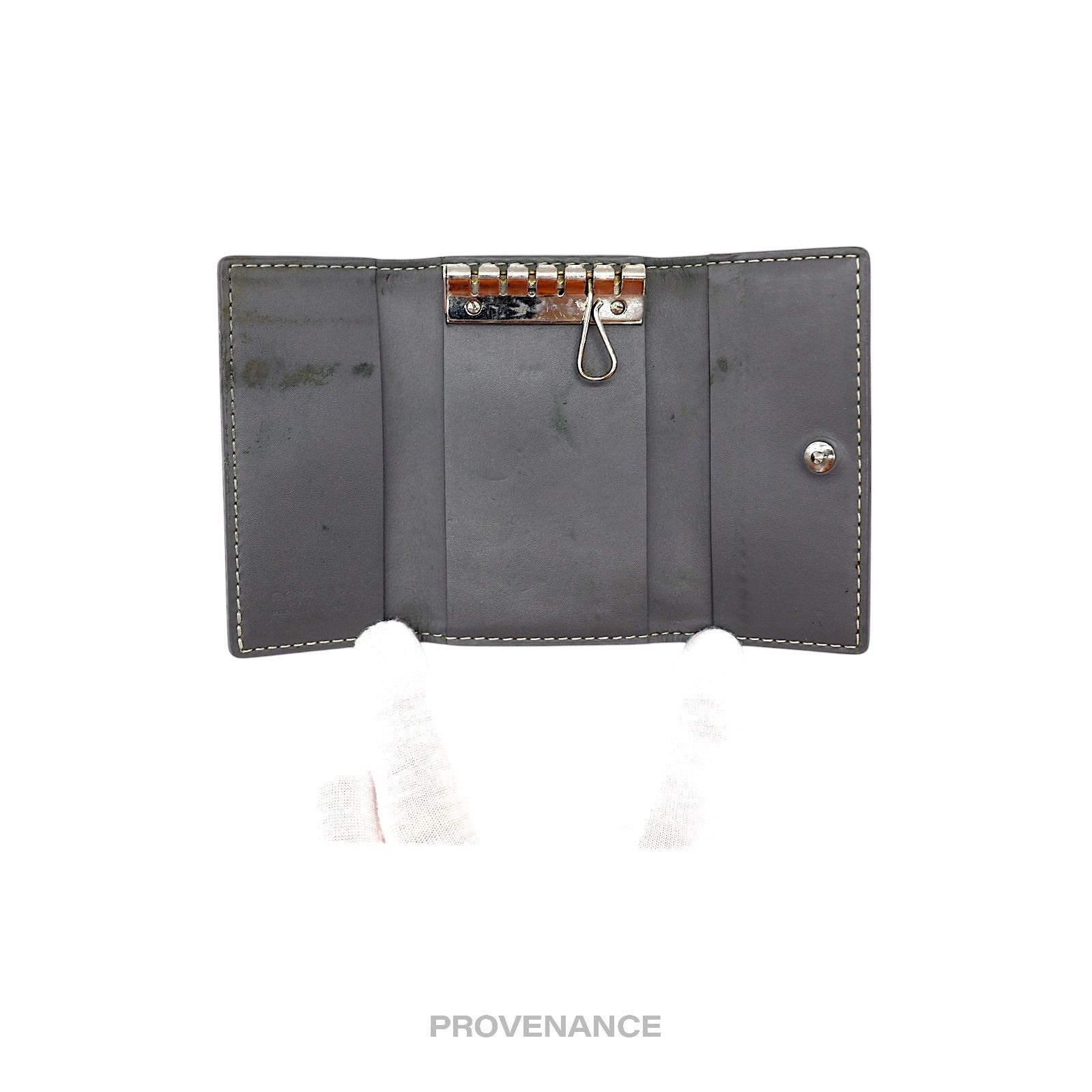 Goyard 🔴 Goyard 6 Key Case Wallet - Grey Goyardine Size ONE SIZE - 5 Thumbnail