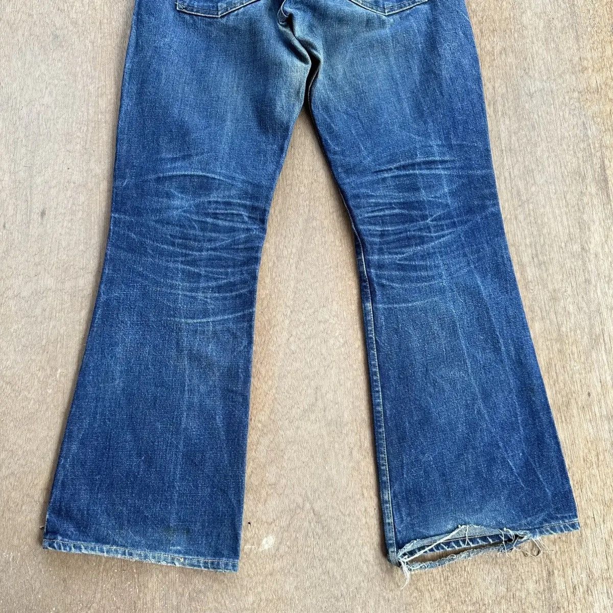Denime SICKSS‼️FLARE/BOOTCUT 90’s VTG DENIME NICE FADING DENIM PANTS Size US 30 / EU 46 - 14 Thumbnail