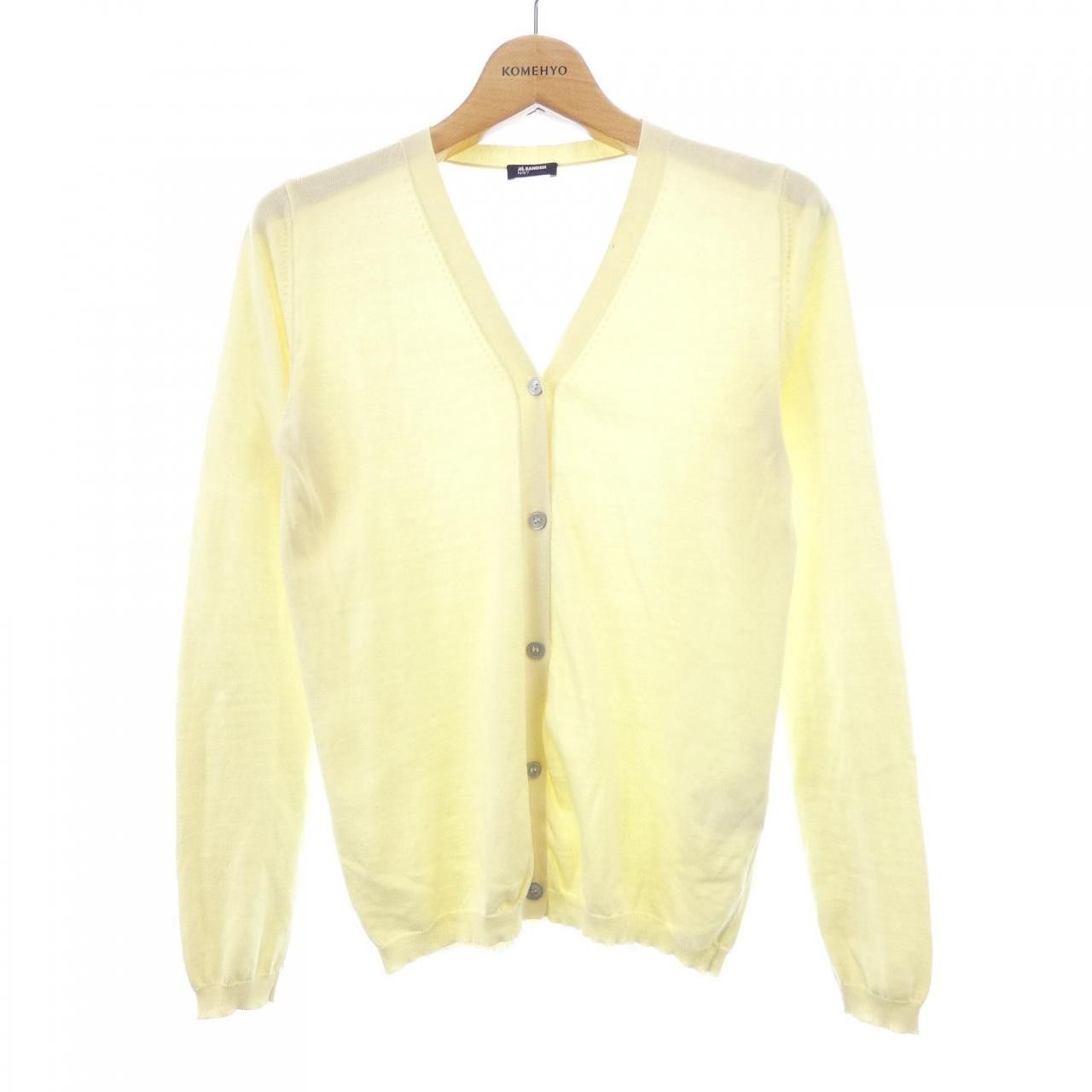 Jil Sander Jil Sander JIL SANDER NAVY Wool Cardigan Textile Tops DUTY FREE for USA Size ONE SIZE - 1 Thumbnail