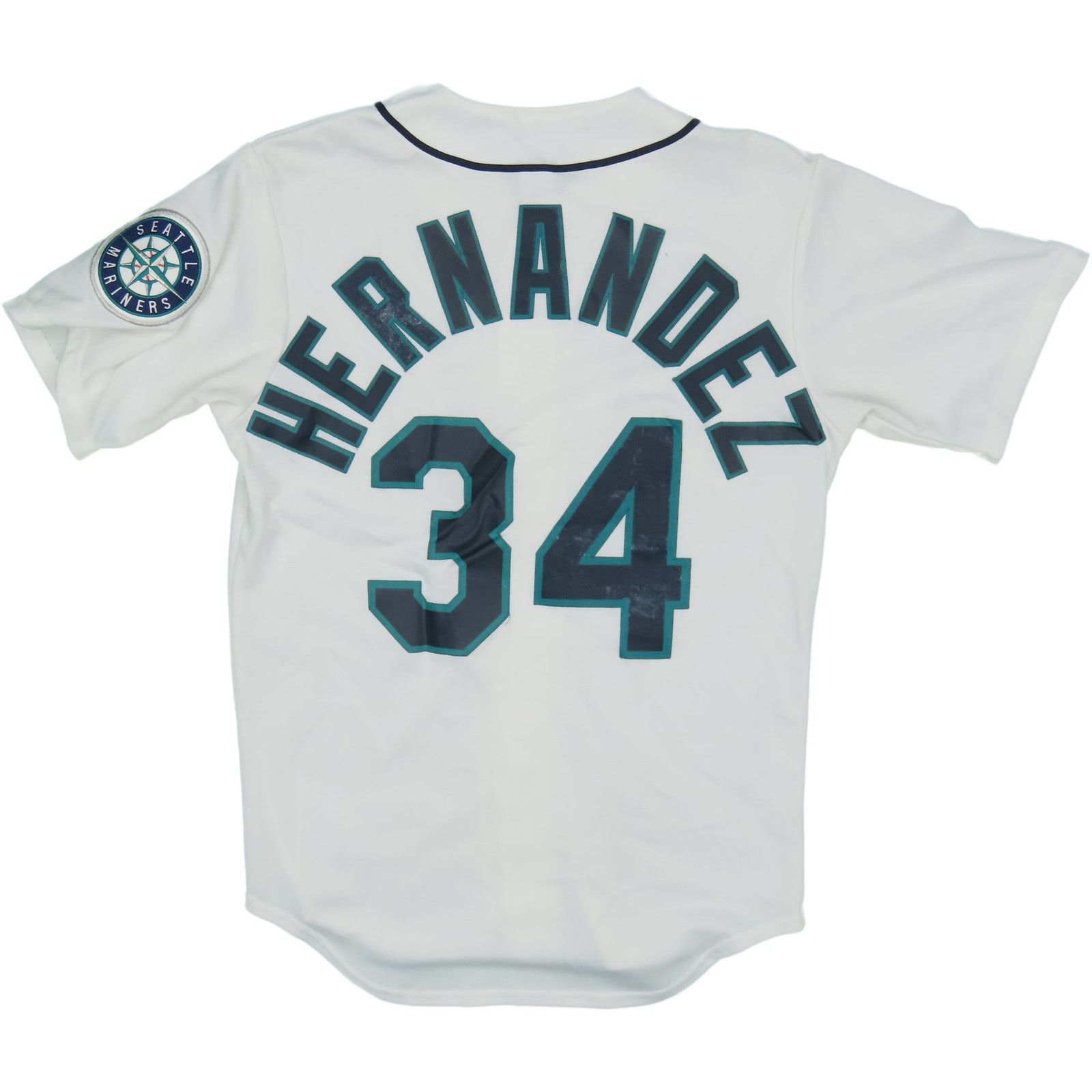 Seattle Mariners Felix Hernandez Authentic Majestic Jersey
