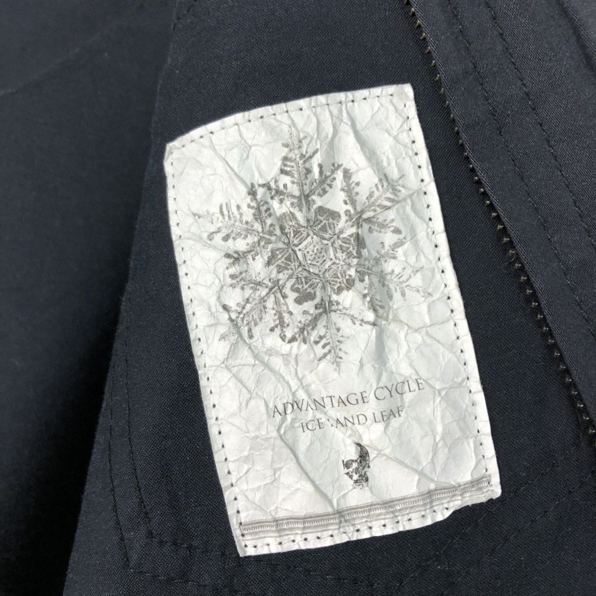 Japanese Brand 🔥VINTAGE BIKER JACKET ADVANTAGE CYCLE BONDAGE PUNK DESIGN Size US M / EU 48-50 / 2 - 22 Thumbnail
