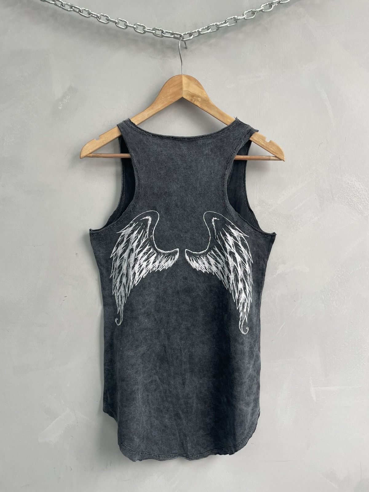 Japanese Brand Rare hystericglamour style washed tank top tee y2k Size M / US 6-8 / IT 42-44 - 1 Thumbnail