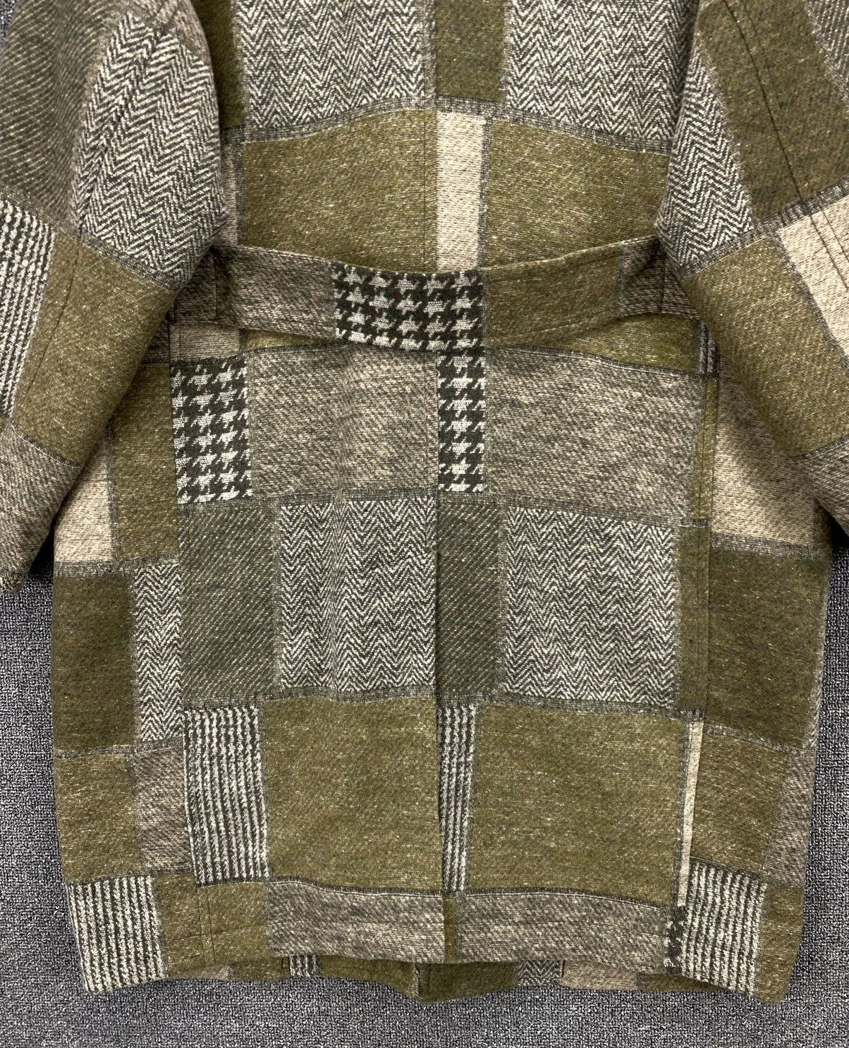 Japanese Brand Vintage Cube Sugar Patchwork Kapital Inspired Long Jacket Size US M / EU 48-50 / 2 - 12 Thumbnail