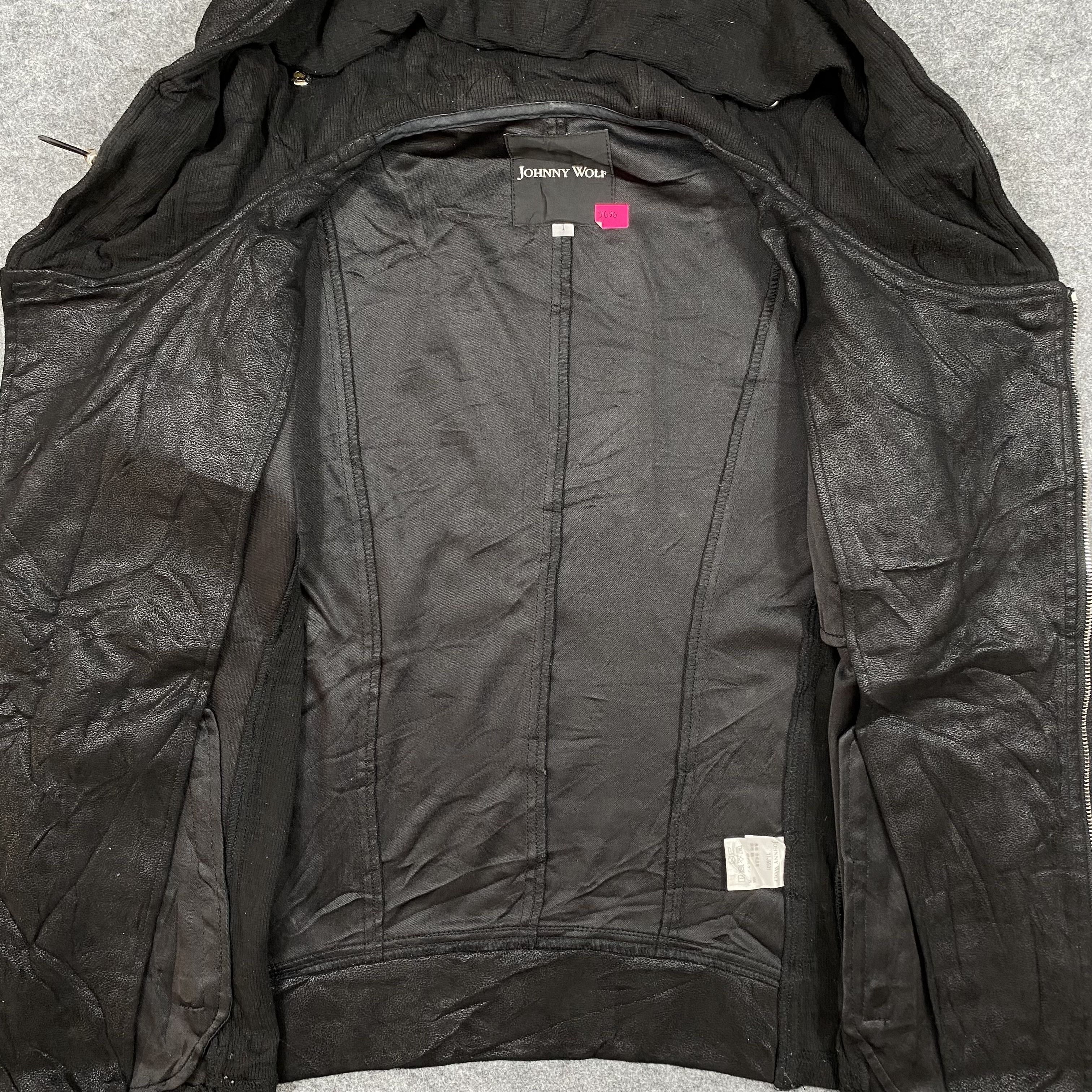 If Six Was Nine JOHNNYWOLF AW23 Asymmetric Biker Hooded Jacket-J656 Size US S / EU 44-46 / 1 - 3 Thumbnail