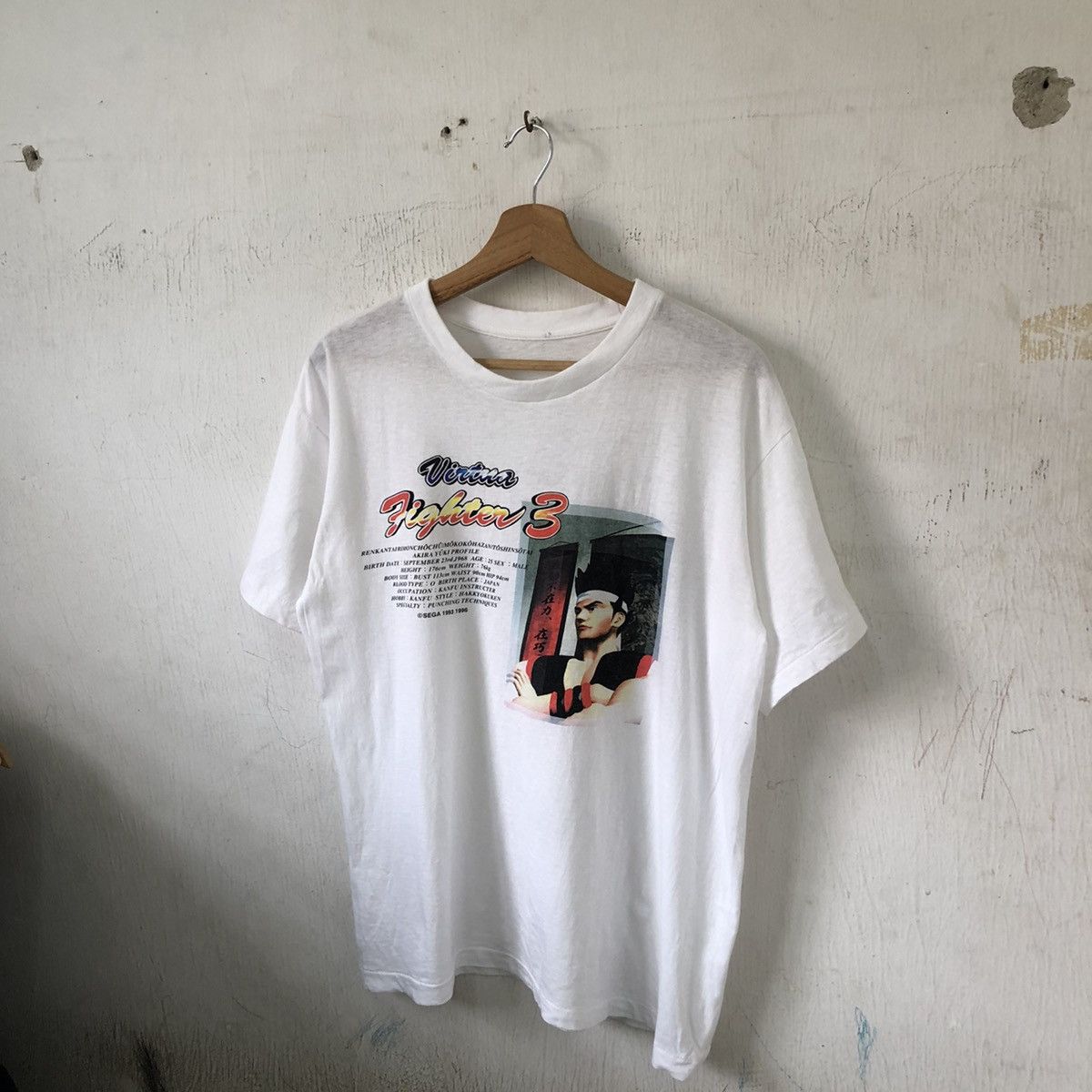 Anime × Vintage *Rare!! Vintage Street Fighter 3 Graphic Tee 🍒 Size US L / EU 52-54 / 3 - 3 Thumbnail