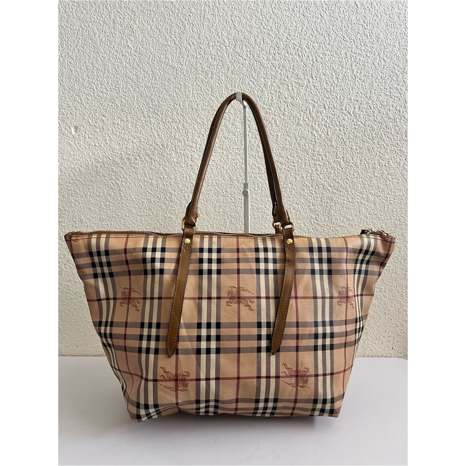 Burberry Burberry Haymarket Canterbury tote bag Size ONE SIZE - 11 Thumbnail