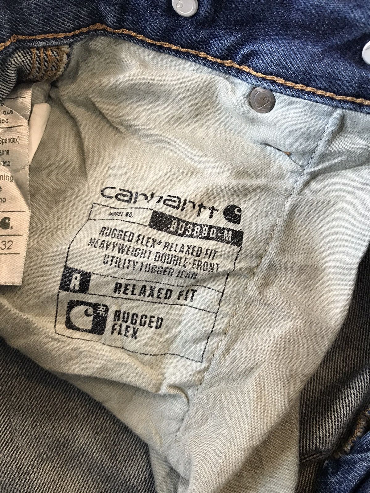 Carhartt × Vintage Vintage Carhartt double knee denim Size US 34 / EU 50 - 9 Thumbnail