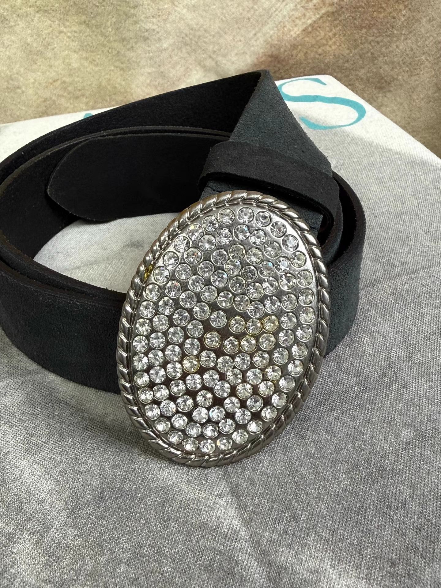 Comme des Garcons Homme Plus Comme des Garçons Homme Plus Diamond Buckle Belt K20 Size ONE SIZE - 2 Thumbnail