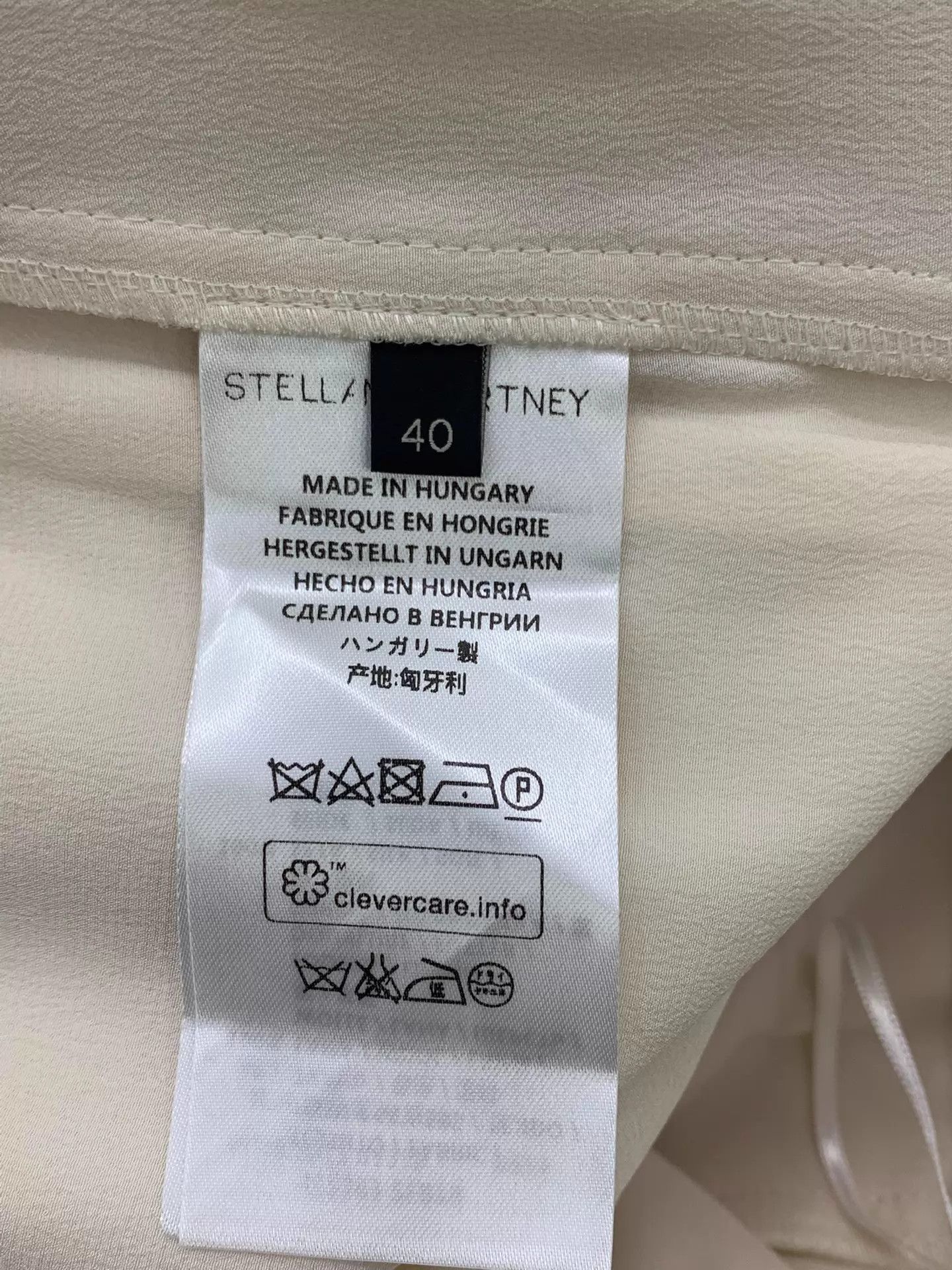 Stella McCartney Stella McCartney White Tailored Trousers Size 40 New Size 27" / US 4 / IT 40 - 5 Thumbnail