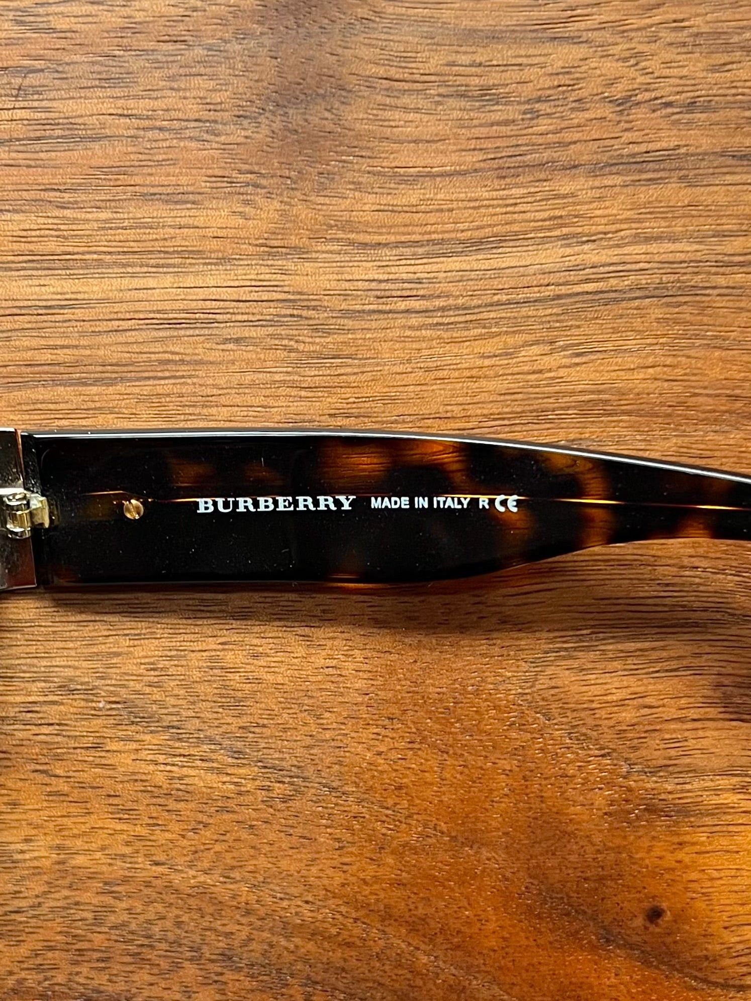 Burberry Burberry Tortoiseshell Aviator Sunglasses Size ONE SIZE - 6 Thumbnail