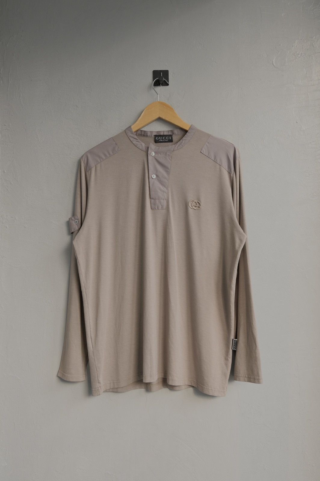 Gucci Gucci by Tom Ford 90s logo embroidery button up long sleeve Size US M / EU 48-50 / 2 - 4 Thumbnail
