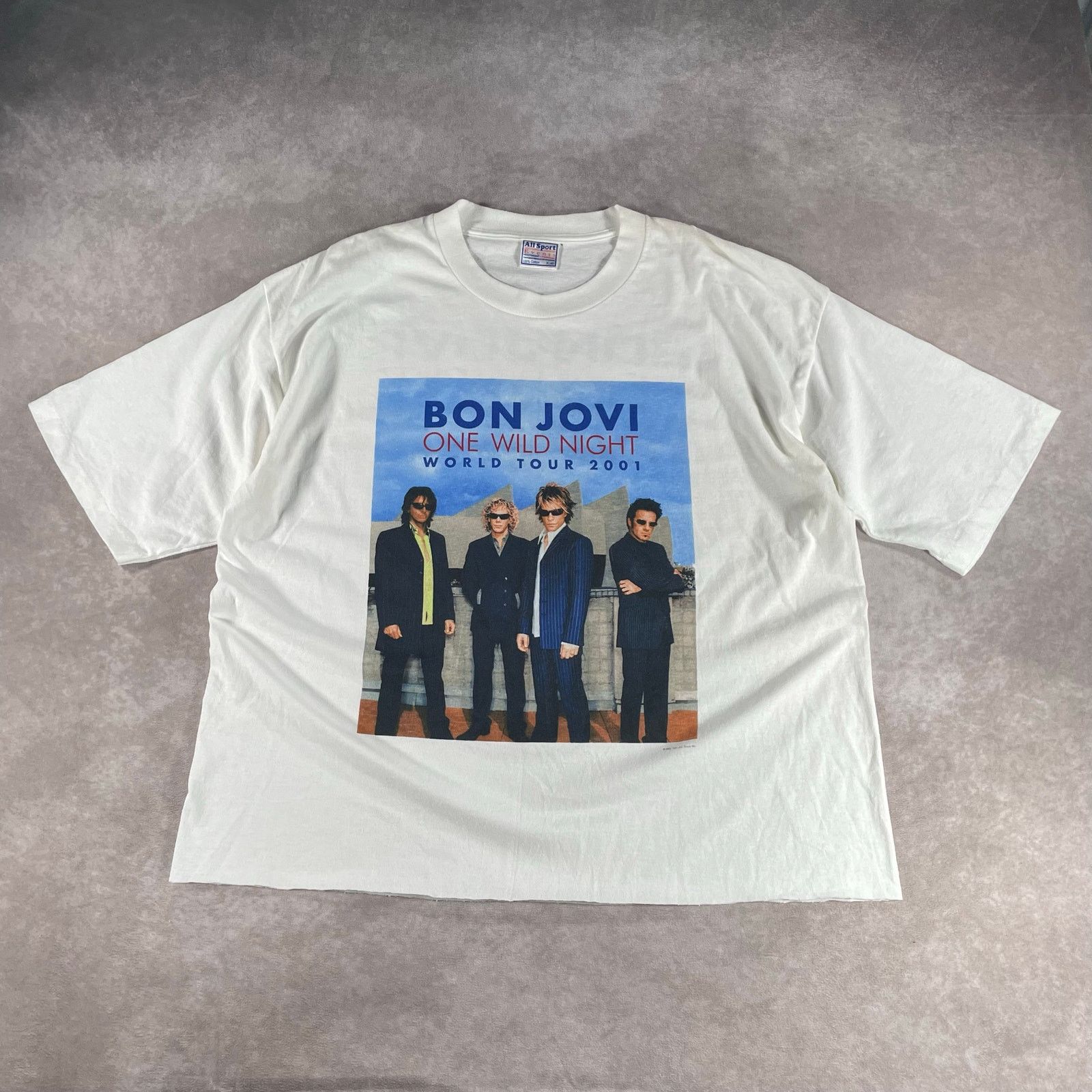Bon Jovi × Vintage Vintage 1989 Bon Jovi 'Taking It To The Streets