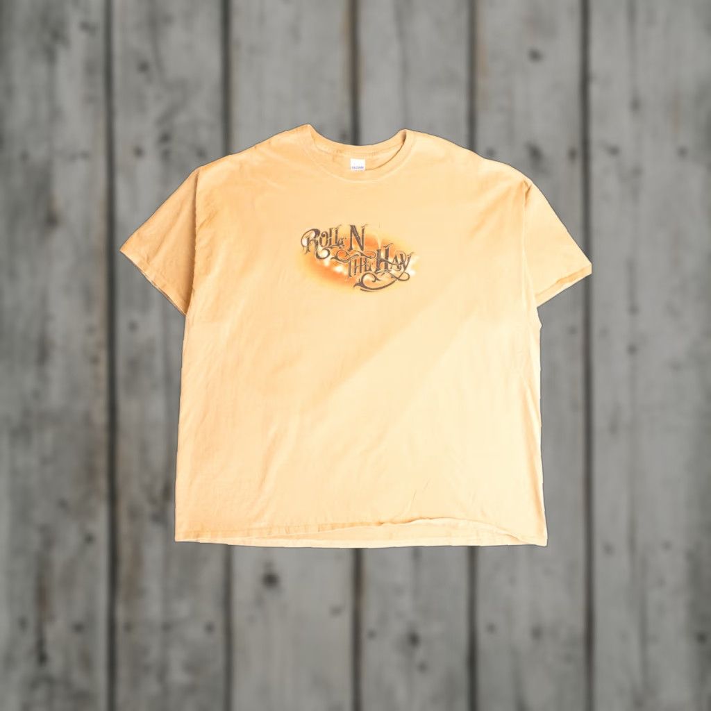 Gildan VINTAGE Roll N The Hay Big Rig T-Shirt XX-Large White Unisex Adults Short Sleeve 2010s Mens Womens Size US XXL / EU 58 / 5 - 1 Thumbnail