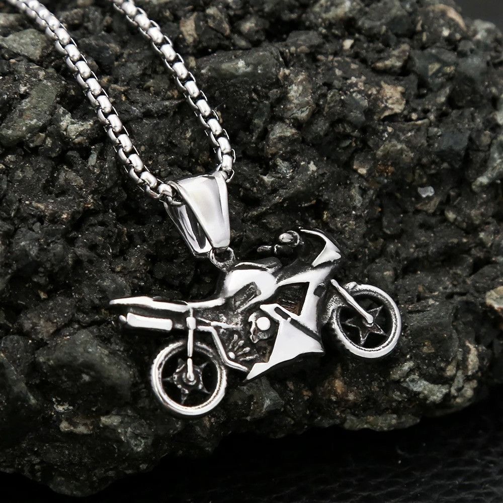 Other Vintage Motorcycle Necklace Size ONE SIZE - 5 Thumbnail