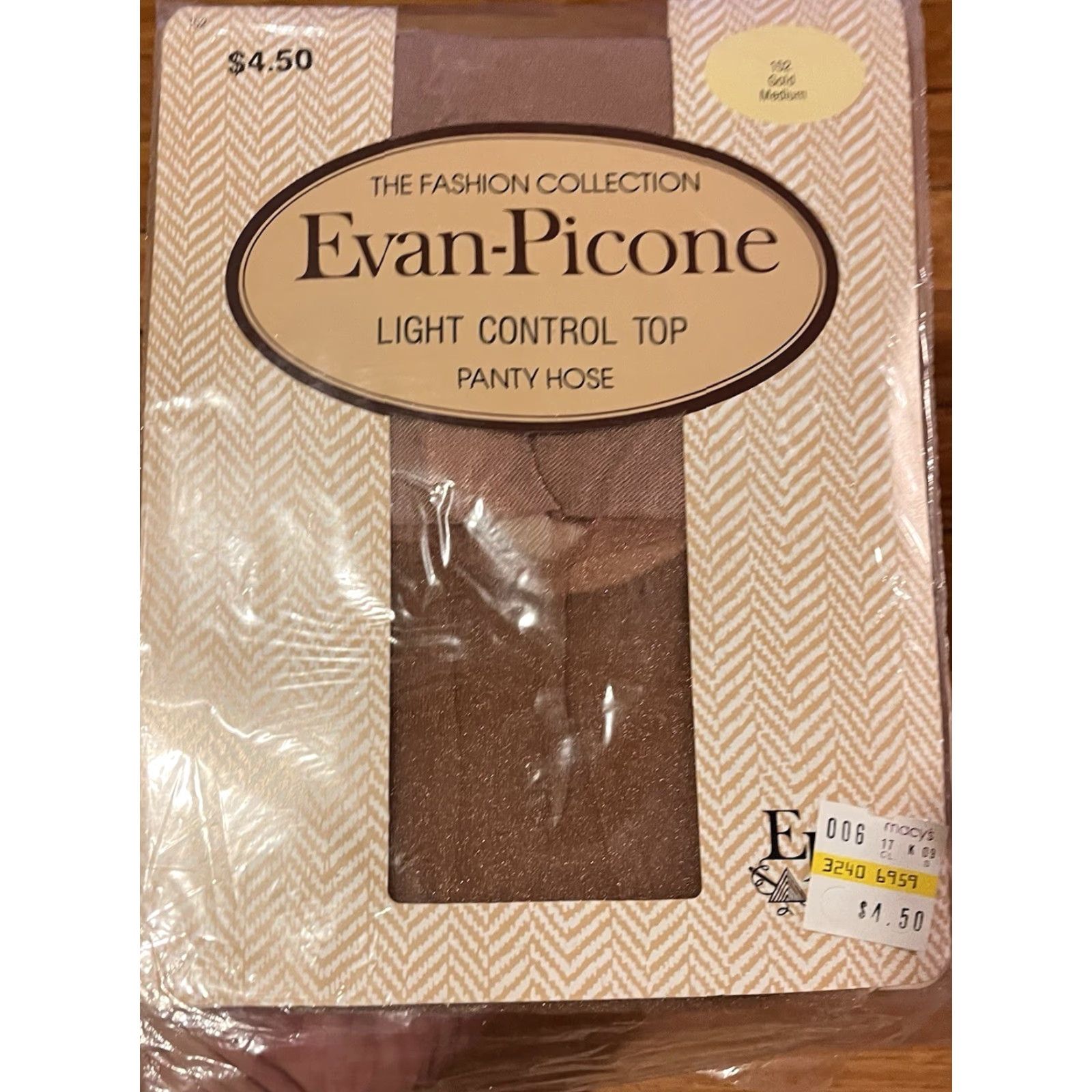 Evan Picone VINTAGE Evan Picone Panty Hose Women’s Medium Lot Pearlessence Pantyhose Navy 7pc Sheer Control Top Tights Womens Size 32" / US 10 / IT 46 - 6 Thumbnail