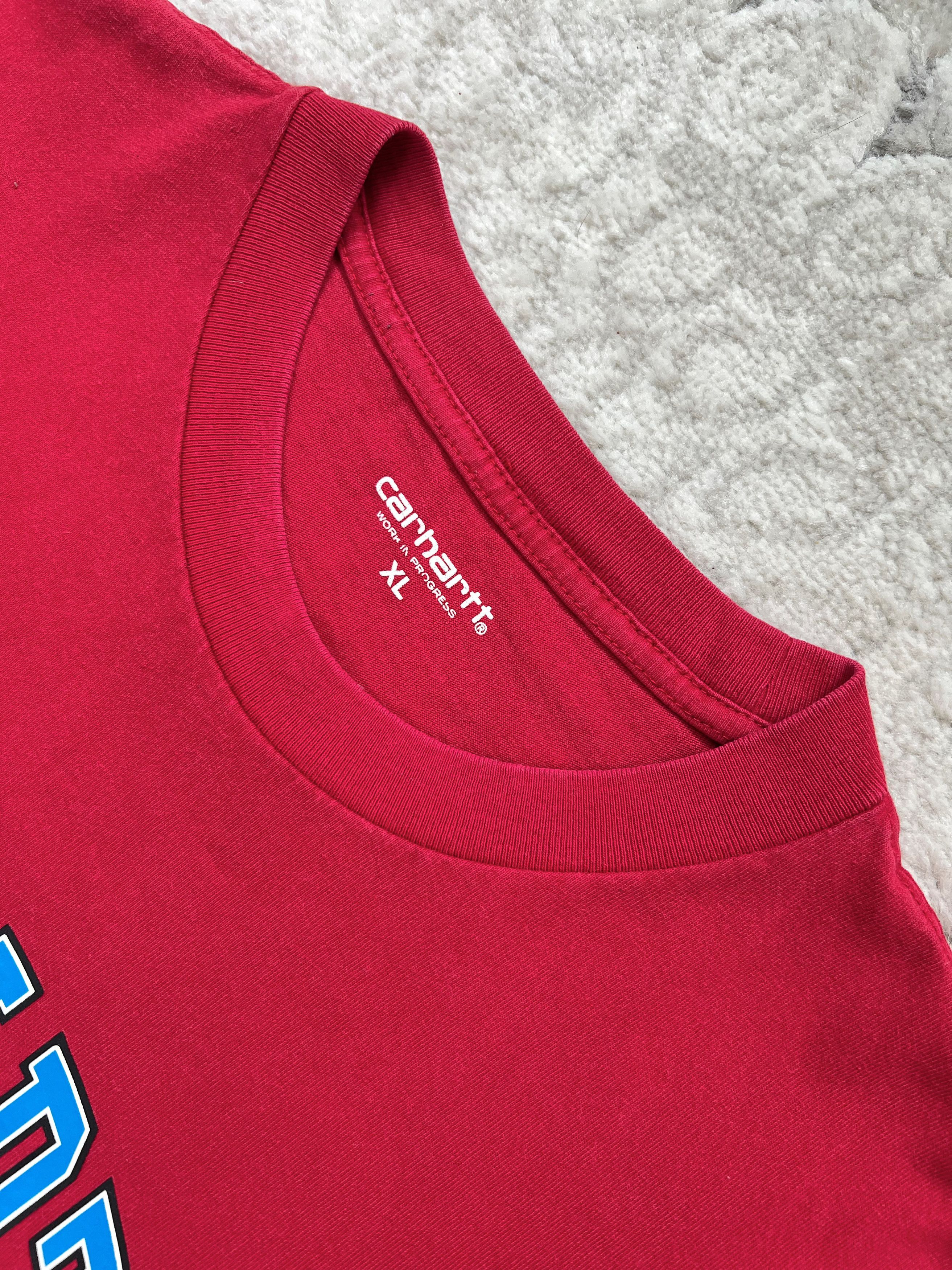 Carhartt Wip Carhartt WIP S/S Knowledge Big Logo T-Shirt Red XL Size US XL / EU 56 / 4 - 3 Thumbnail