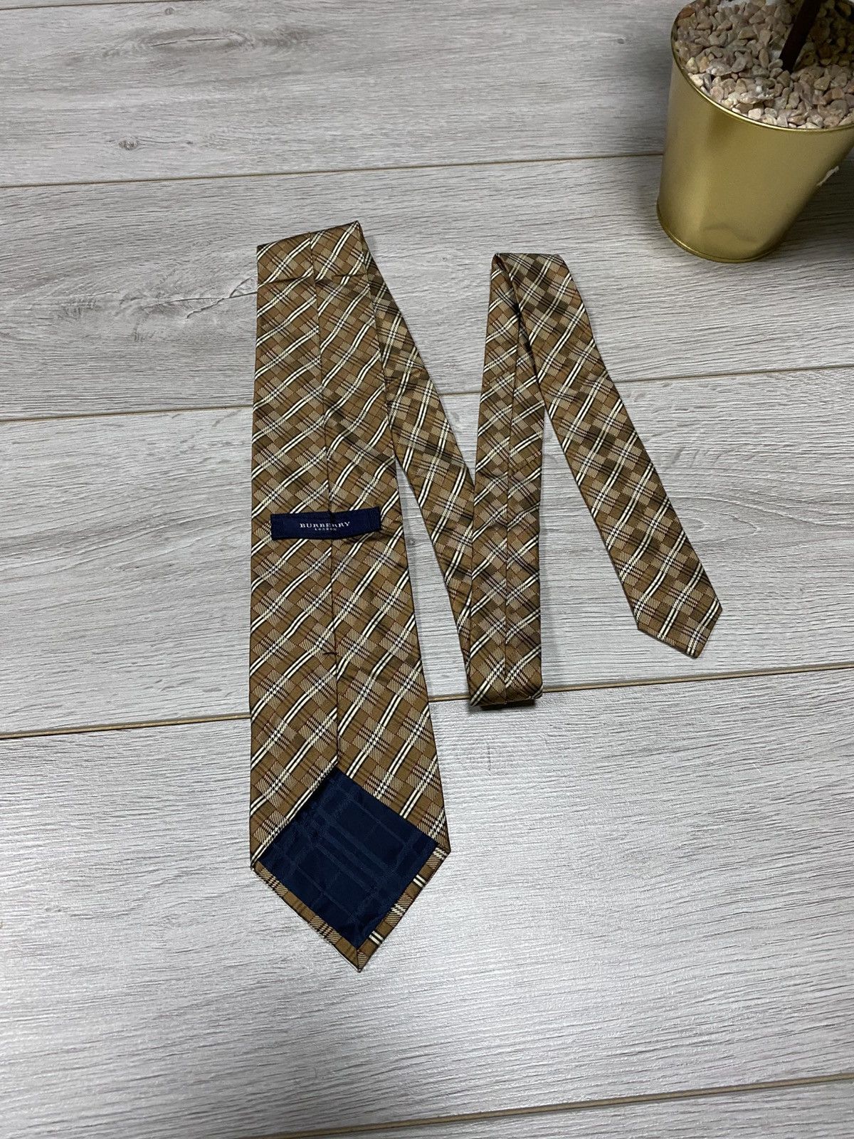 Burberry Burberry London nova check silk tie plaid Size ONE SIZE - 4 Thumbnail