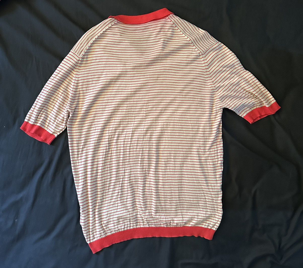 John Smedley John Smedley Striped Polo Size US XL / EU 56 / 4 - 4 Thumbnail