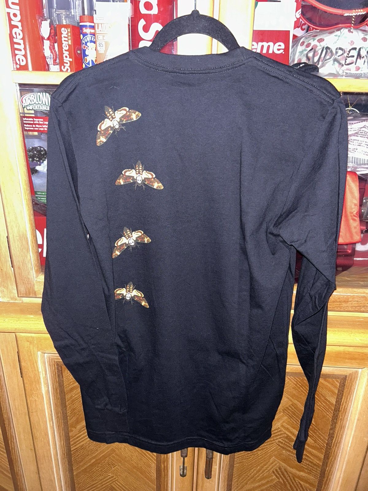 Supreme Supreme Long Sleeve Moth Silence of the Lambs FW15 Small Size US S / EU 44-46 / 1 - 2 Thumbnail