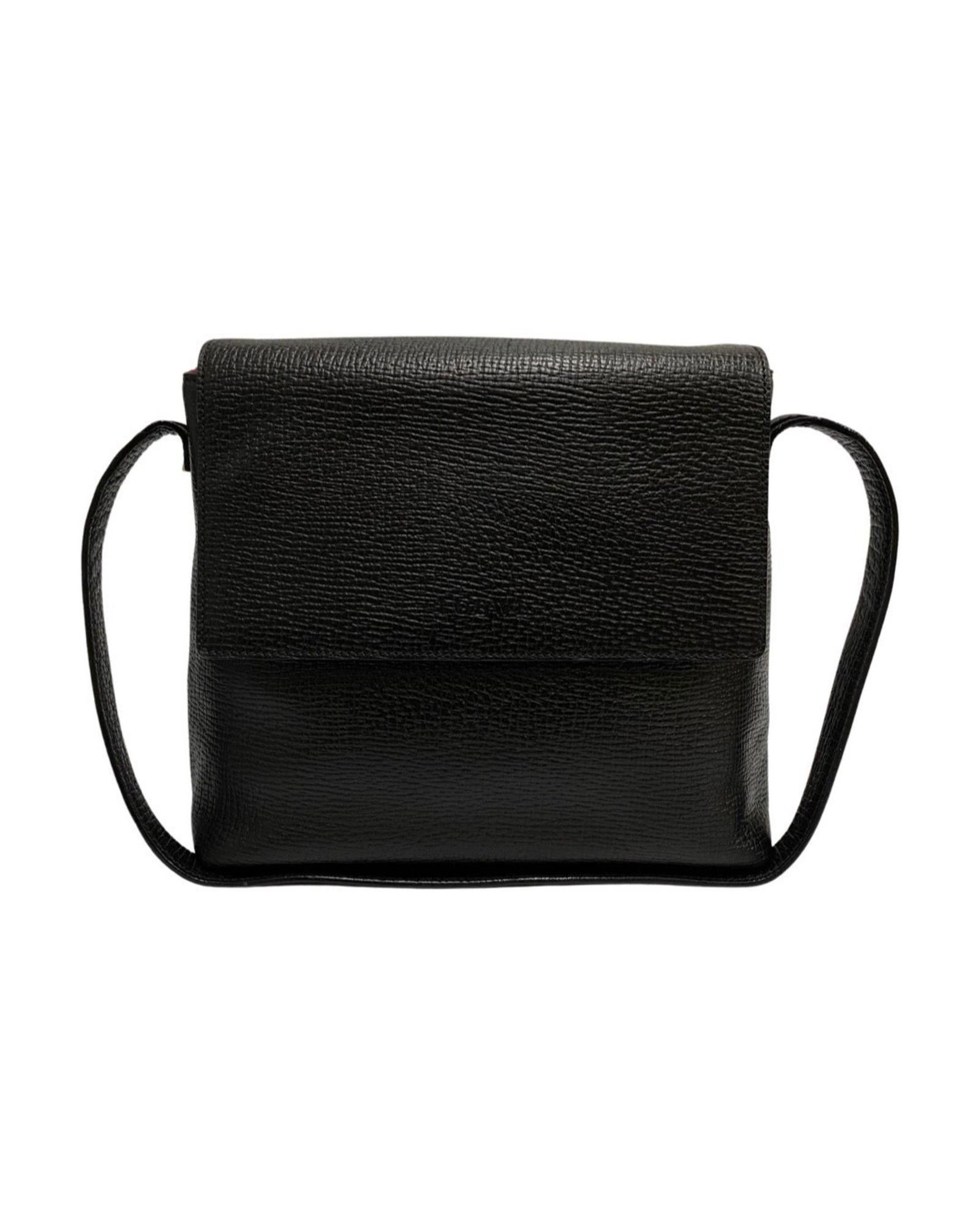 image of Loewe Premium Black Leather Handbag, Women's