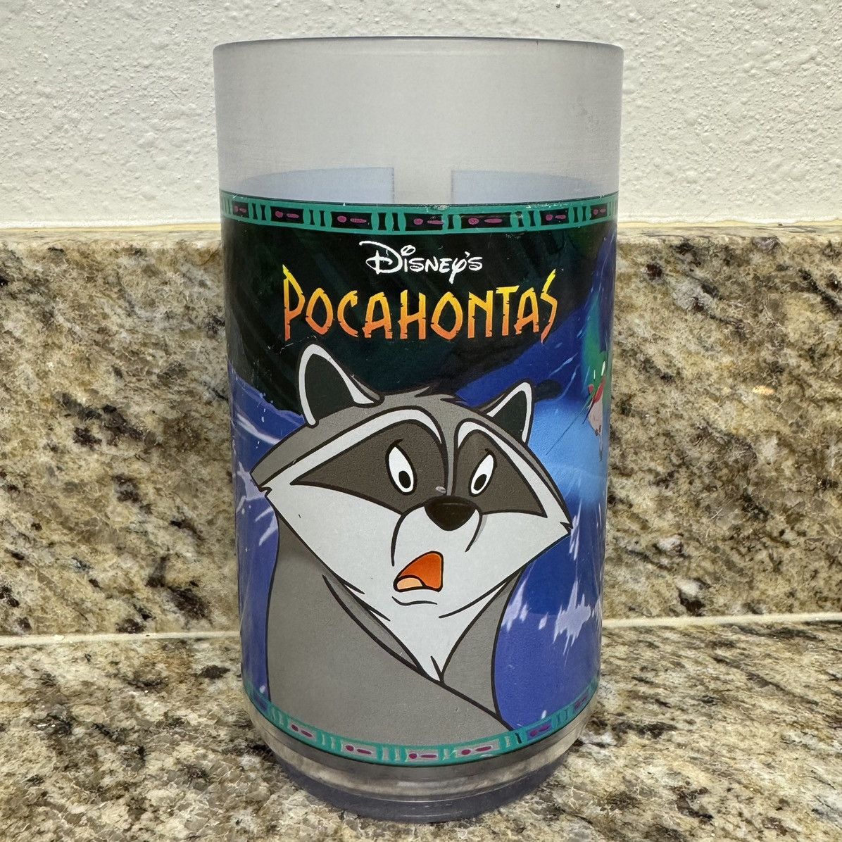 Disney × Vintage Vintage Disney's Pocahontas Meeko & Flit Burger King Cup Size ONE SIZE - 1 Thumbnail