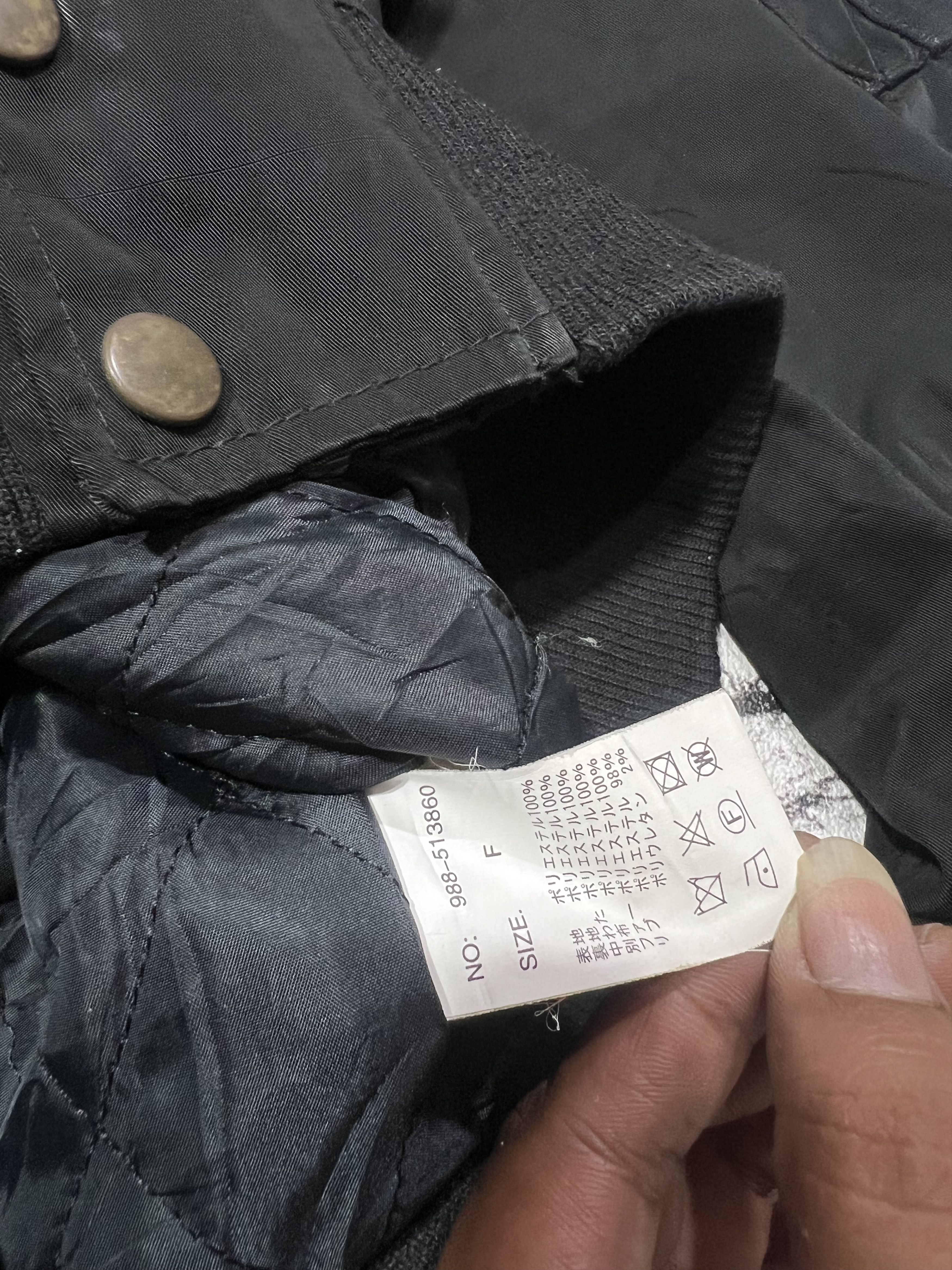 Japanese Brand 2000s Hysteric Y's N3B Napoleon Fur Hodded y2k Lgb Ifsix Size US L / EU 52-54 / 3 - 6 Thumbnail