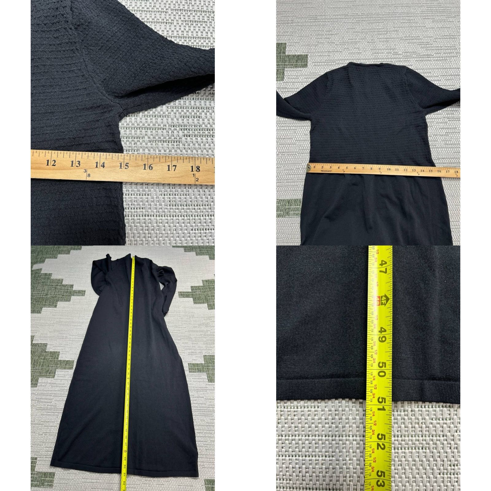 Vintage Tuckernuck Dress Maxi Women S Black Knit Double Lennox Pomander Place Tuckernuck By Size S / US 4 / IT 40 - 8 Thumbnail