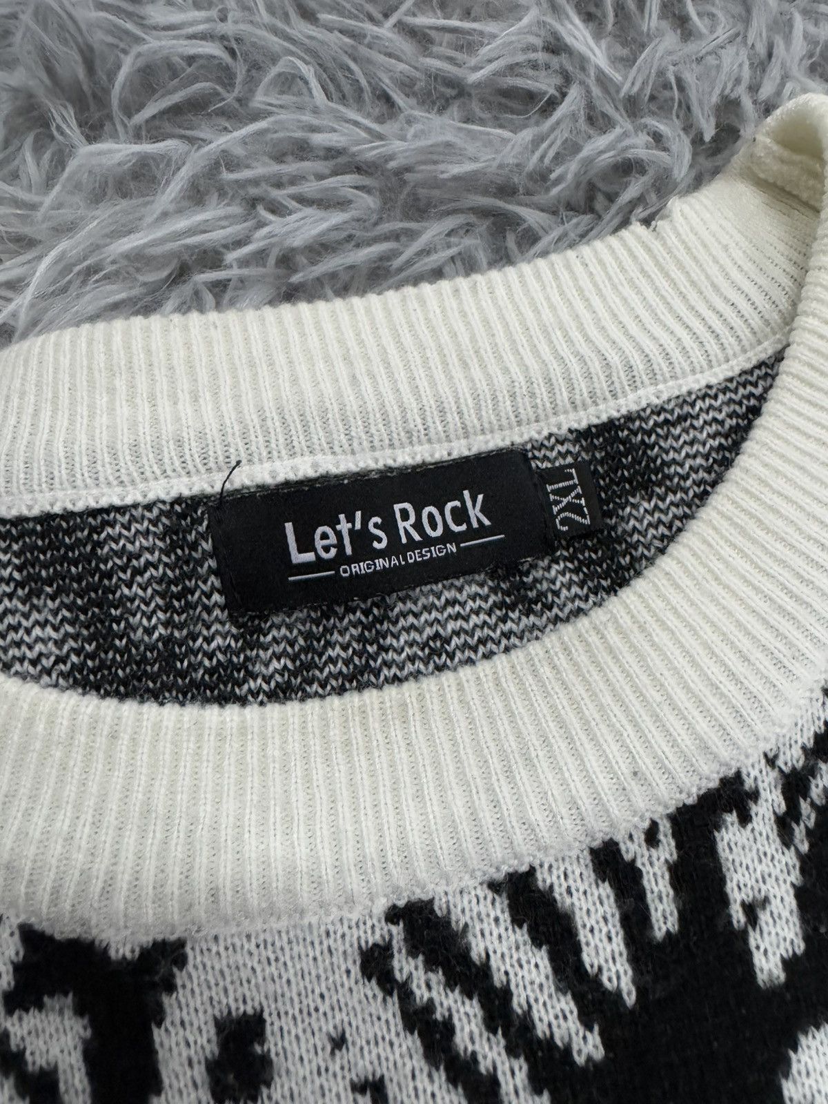 Japanese Brand RARE ! Skeleton Skullpile Anarchy Punk Knitwear Size US XL / EU 56 / 4 - 12 Thumbnail
