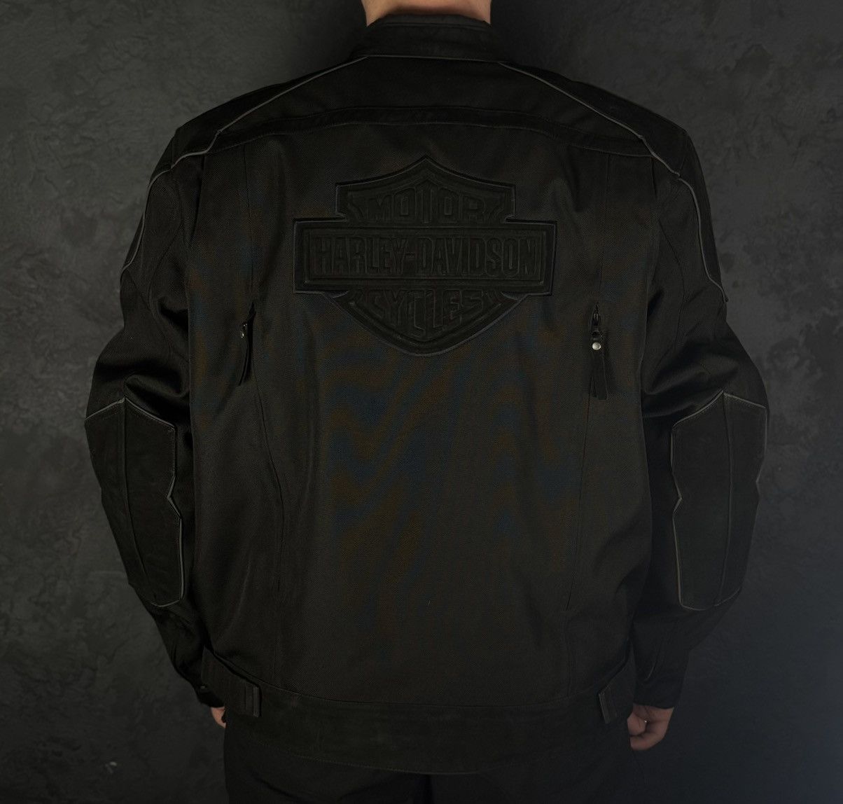 Harley Davidson Harley Davidson Authority Leanther Textile Jacket Body Armor Size US XL / EU 56 / 4 - 3 Thumbnail