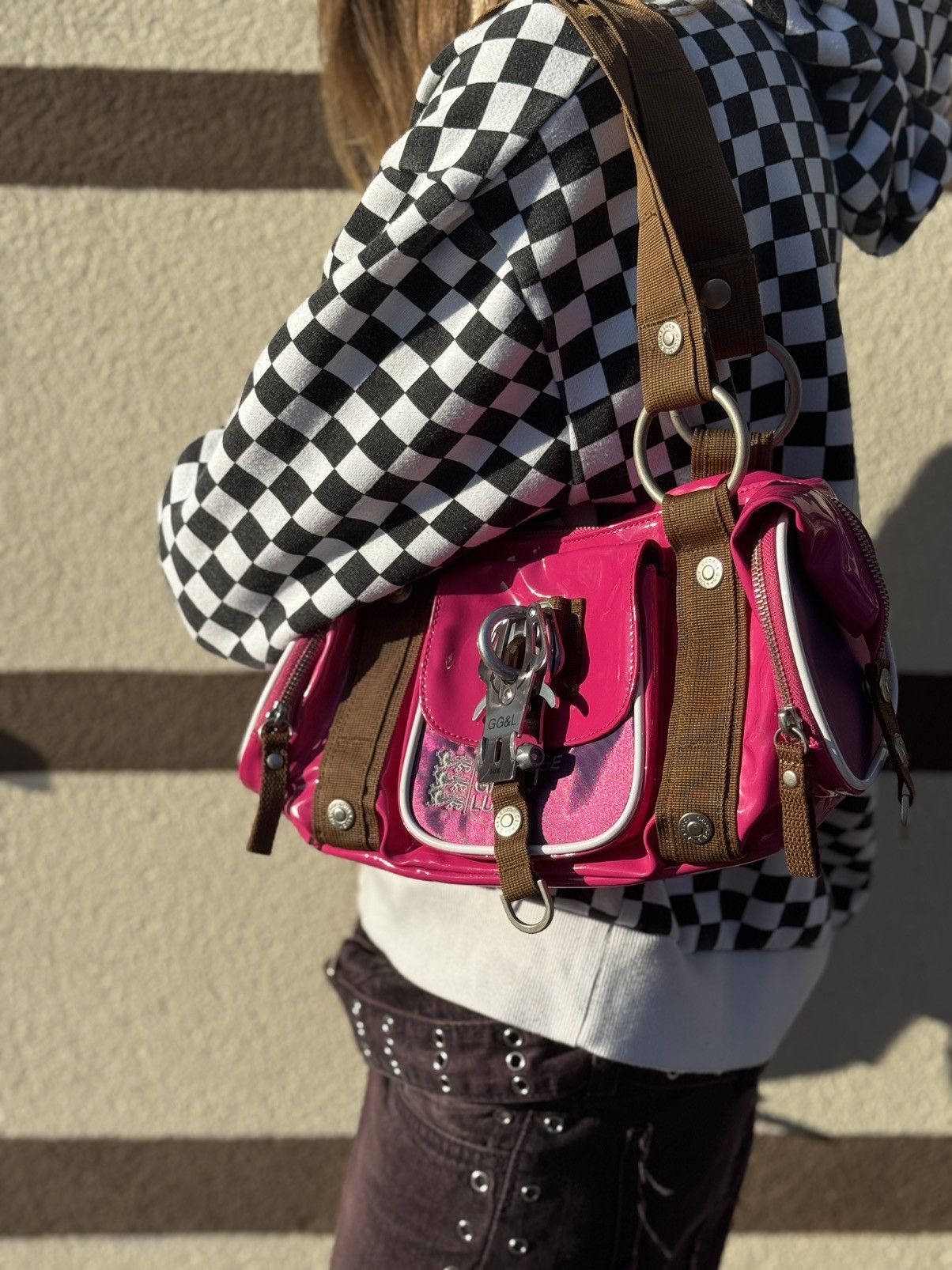 George Gina & Lucy Vintage 2010 Senorita Medelin Shoulder Punk Purple Bag Size ONE SIZE - 5 Thumbnail