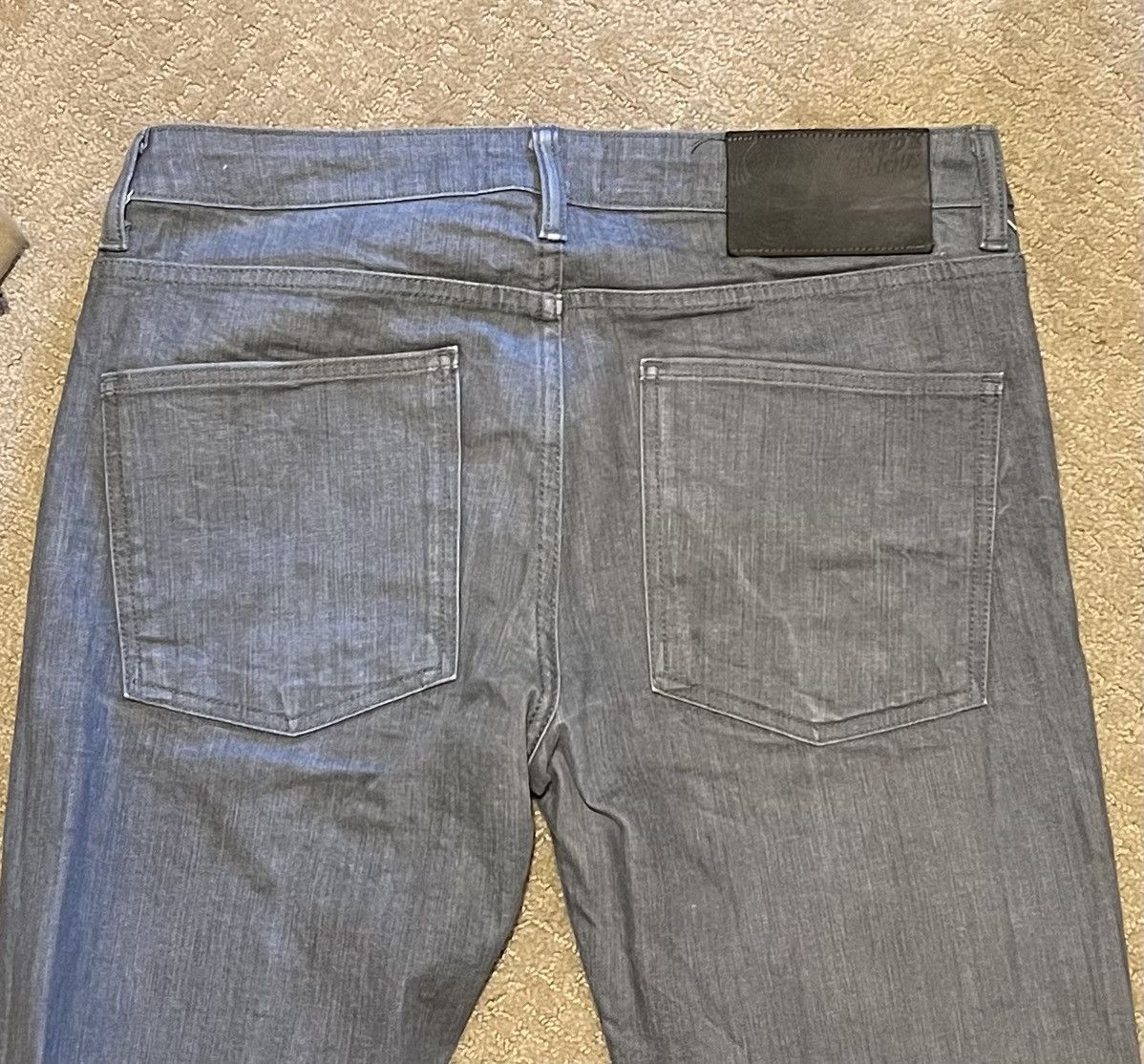 Naked & Famous Naked & Famous Skinny Guy Grey Stretch Denim 36 Size US 36 / EU 52 - 2 Thumbnail