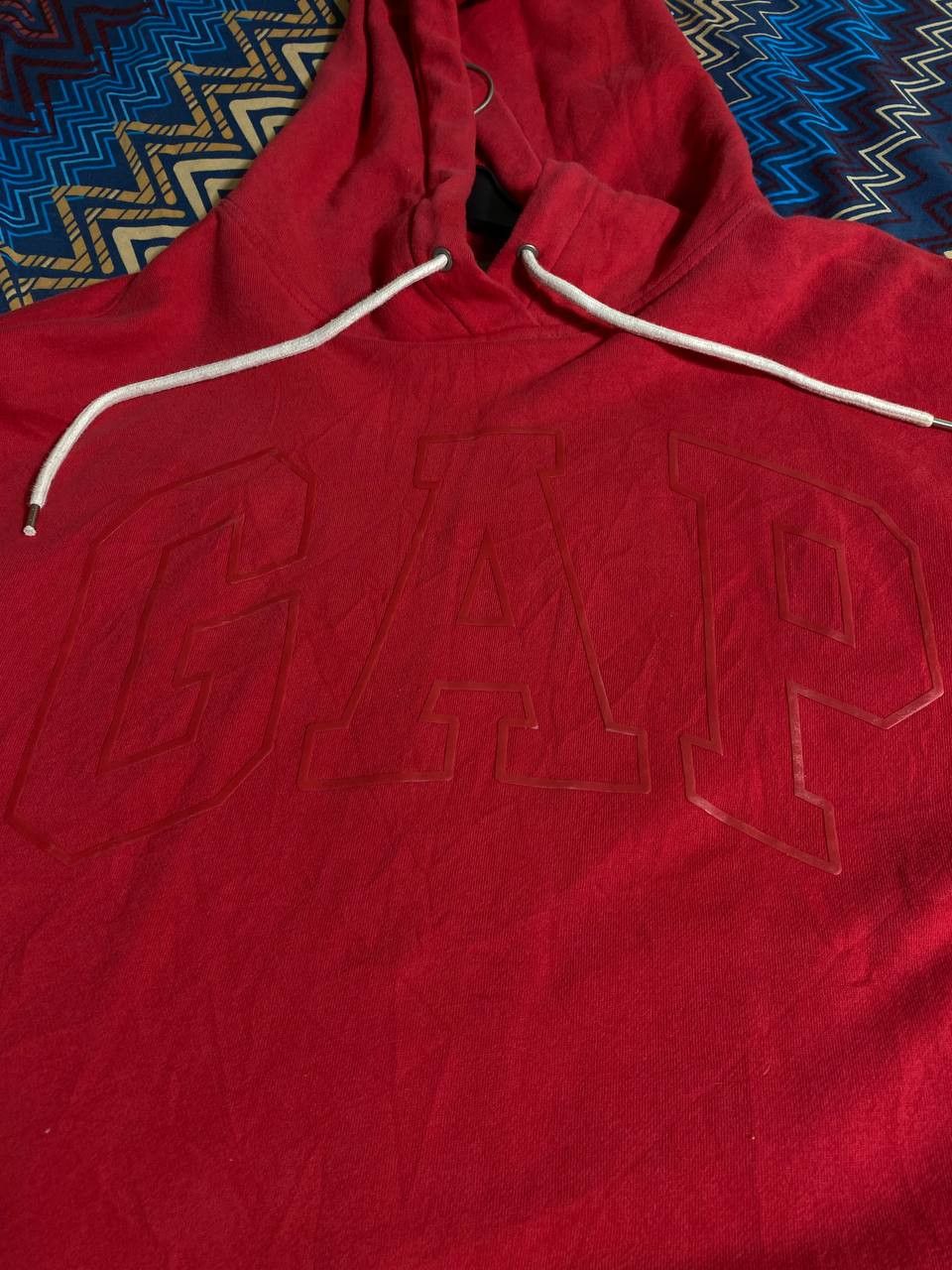 Gap × Vintage Hoodies Gap Limited Embrioded Spellout Faded Vintage Size US XL / EU 56 / 4 - 14 Thumbnail