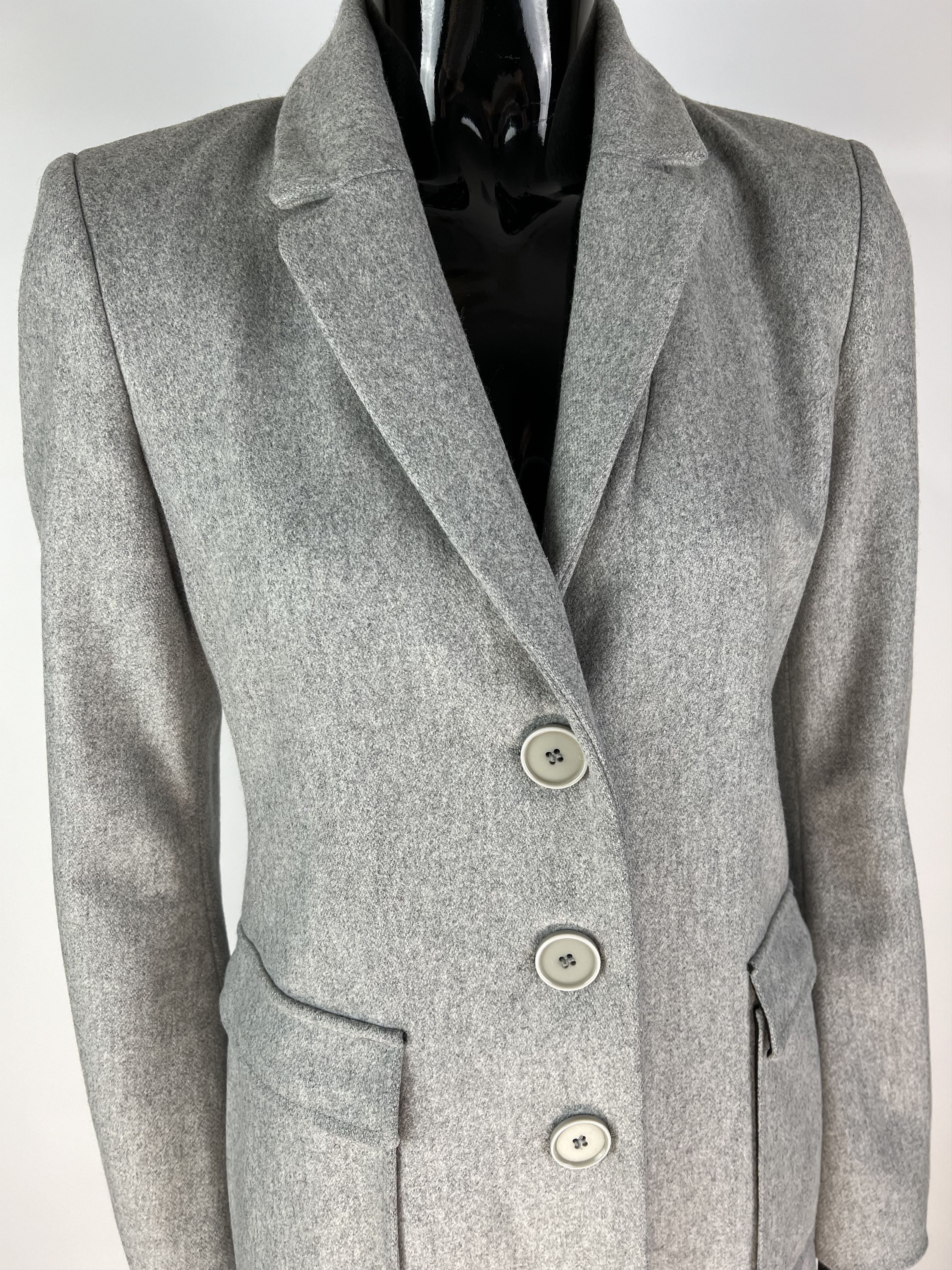 Maje Maje Gray Wool Coat Size 36 Size S / US 4 / IT 40 - 4 Thumbnail