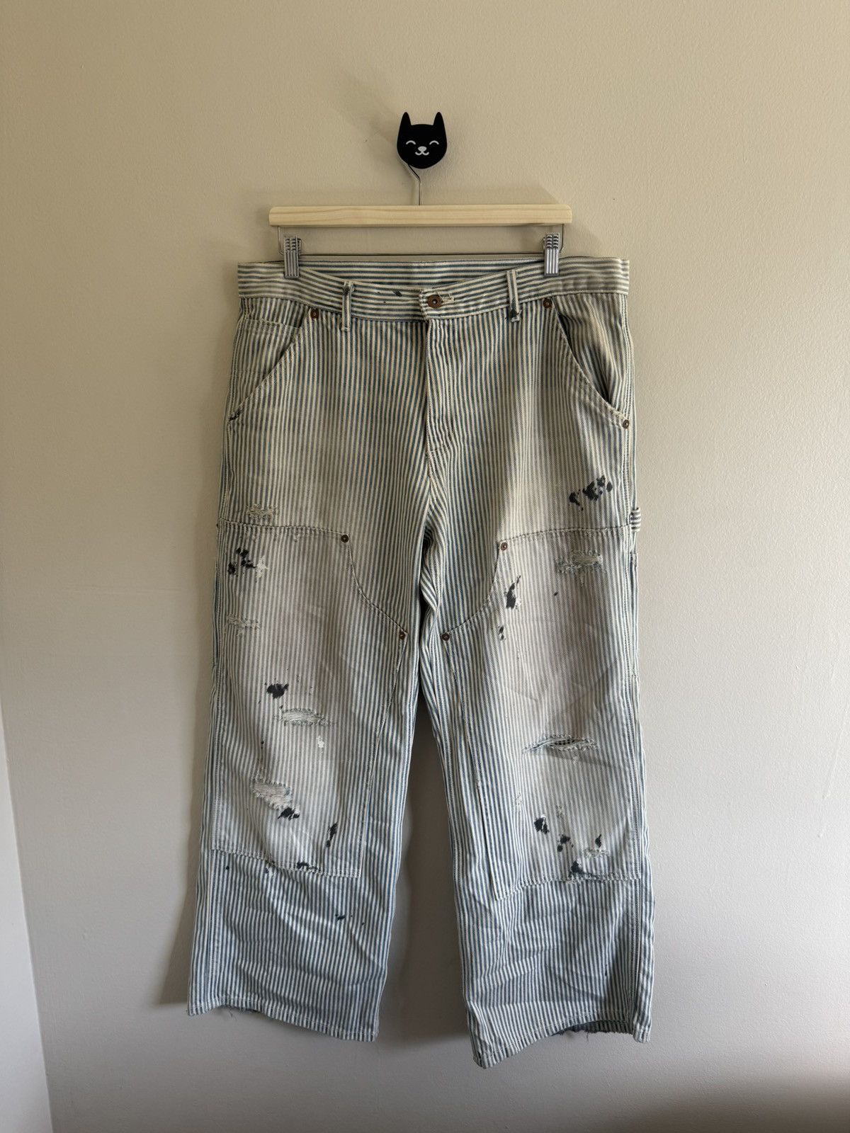 Other UNDS ONLINE Hickory Stripe Double Knee Pants Size 34 | Grailed