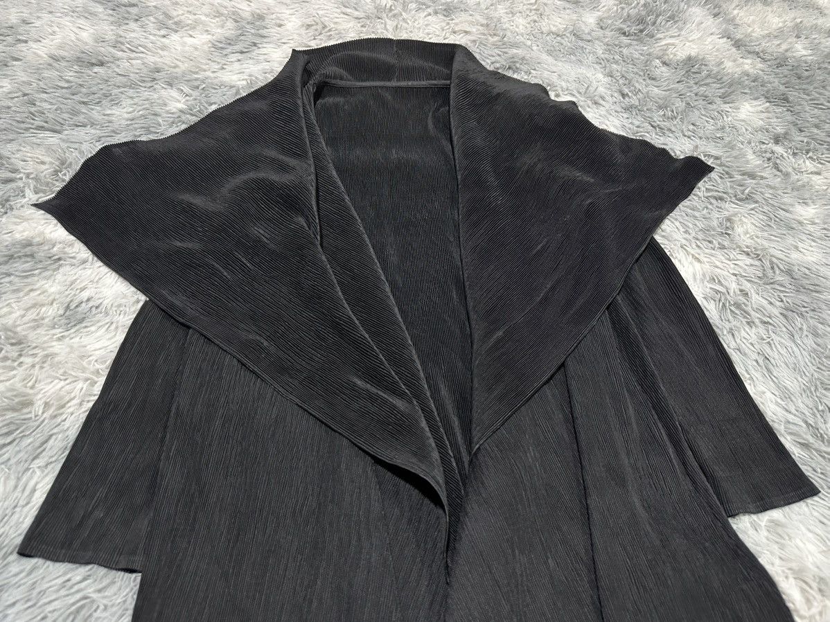Japanese Brand 🔥Japanese Brand Ruffled Pleats Long Cardigan Size US XL / EU 56 / 4 - 10 Thumbnail