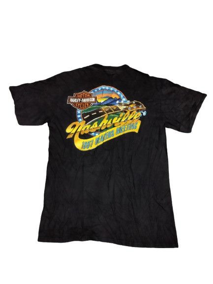 Harley Davidson × Vintage Vintage Harley Davidson Nashville 1997 Dealers Meeting Tee Size US M / EU 48-50 / 2 - 1 Thumbnail