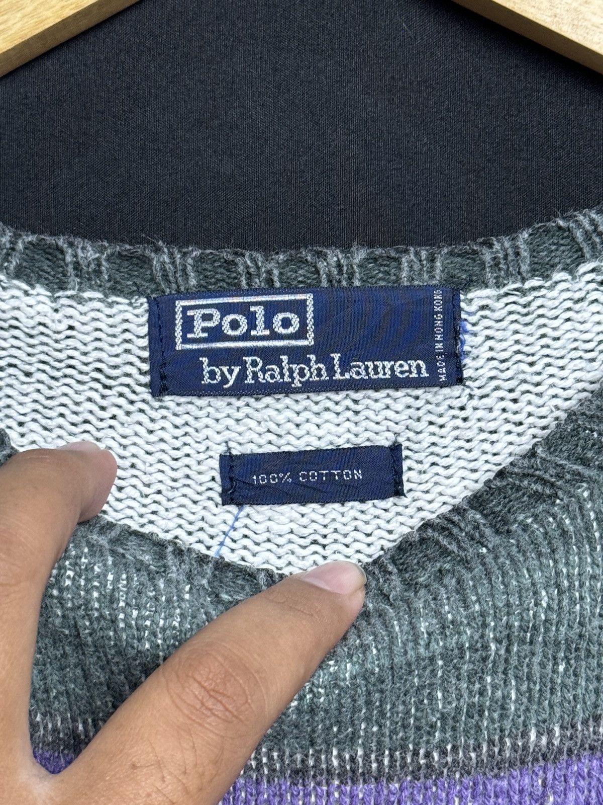 Japanese Brand × Polo Ralph Lauren × RRL Ralph Lauren RRL Polo by Ralph Lauren Knit Sweater Vintage Size US L / EU 52-54 / 3 - 6 Thumbnail