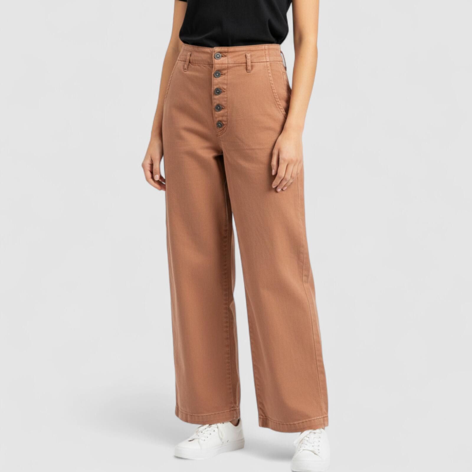 Other Anthropologie Pilcro & Letterpress Terra Cotta Pant Women 27 Size 27" / US 4 / IT 40 - 2 Thumbnail