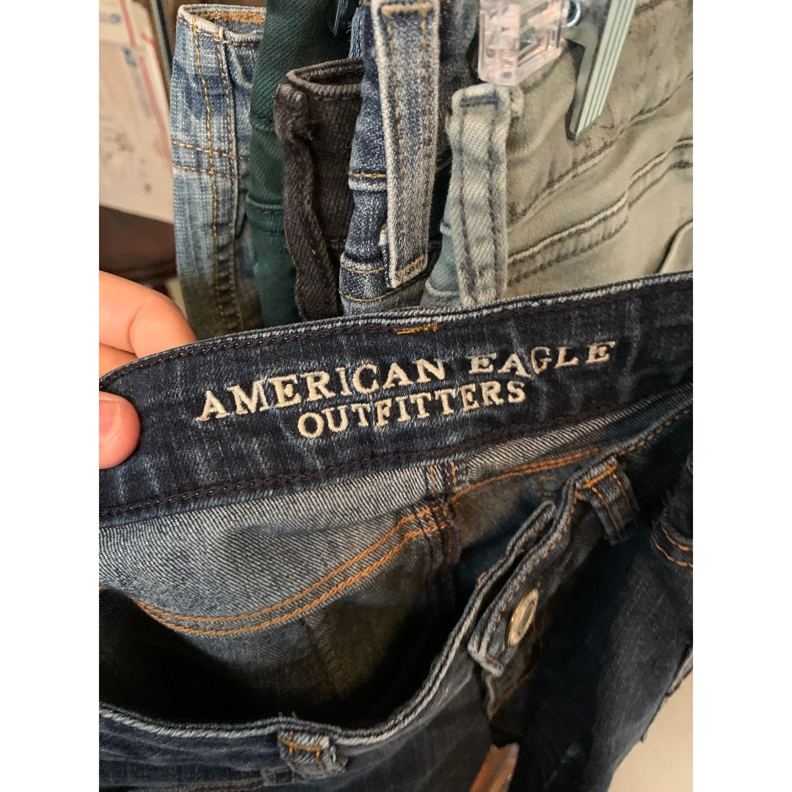 American Eagle Outfitters American Eagle Outfitters Jeans Women Size 6 Blue Size 28" / US 6 / IT 42 - 5 Thumbnail