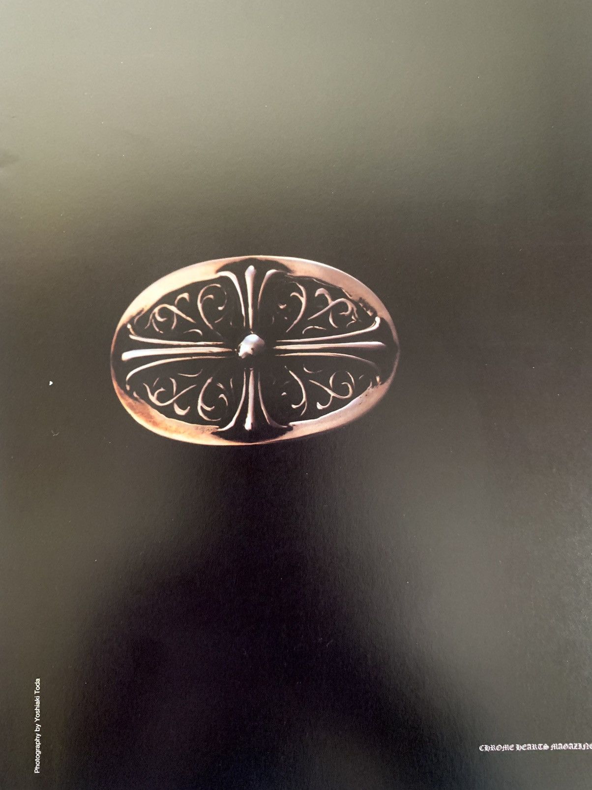 Chrome Hearts Chrome hearts buckle 8x11 cutout poster Size ONE SIZE - 2 Thumbnail