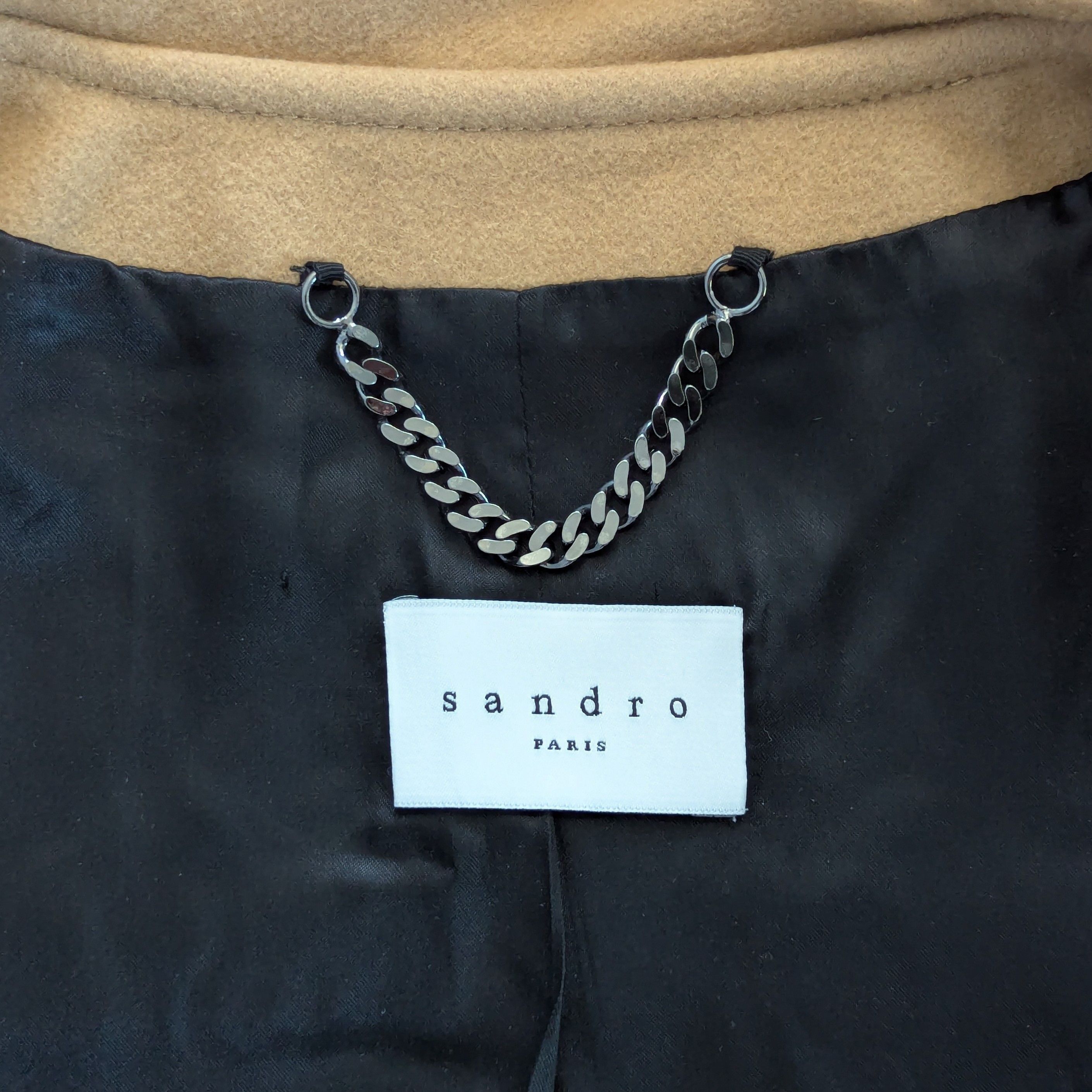 Sandro SANDRO Paris Hooded Wool Duffle Coat Size M Made In UKRAINE Size US M / EU 48-50 / 2 - 11 Thumbnail