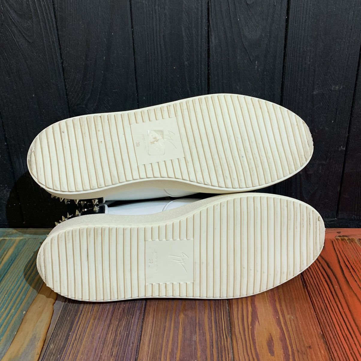 Giuseppe Zanotti Leather White Sneakers