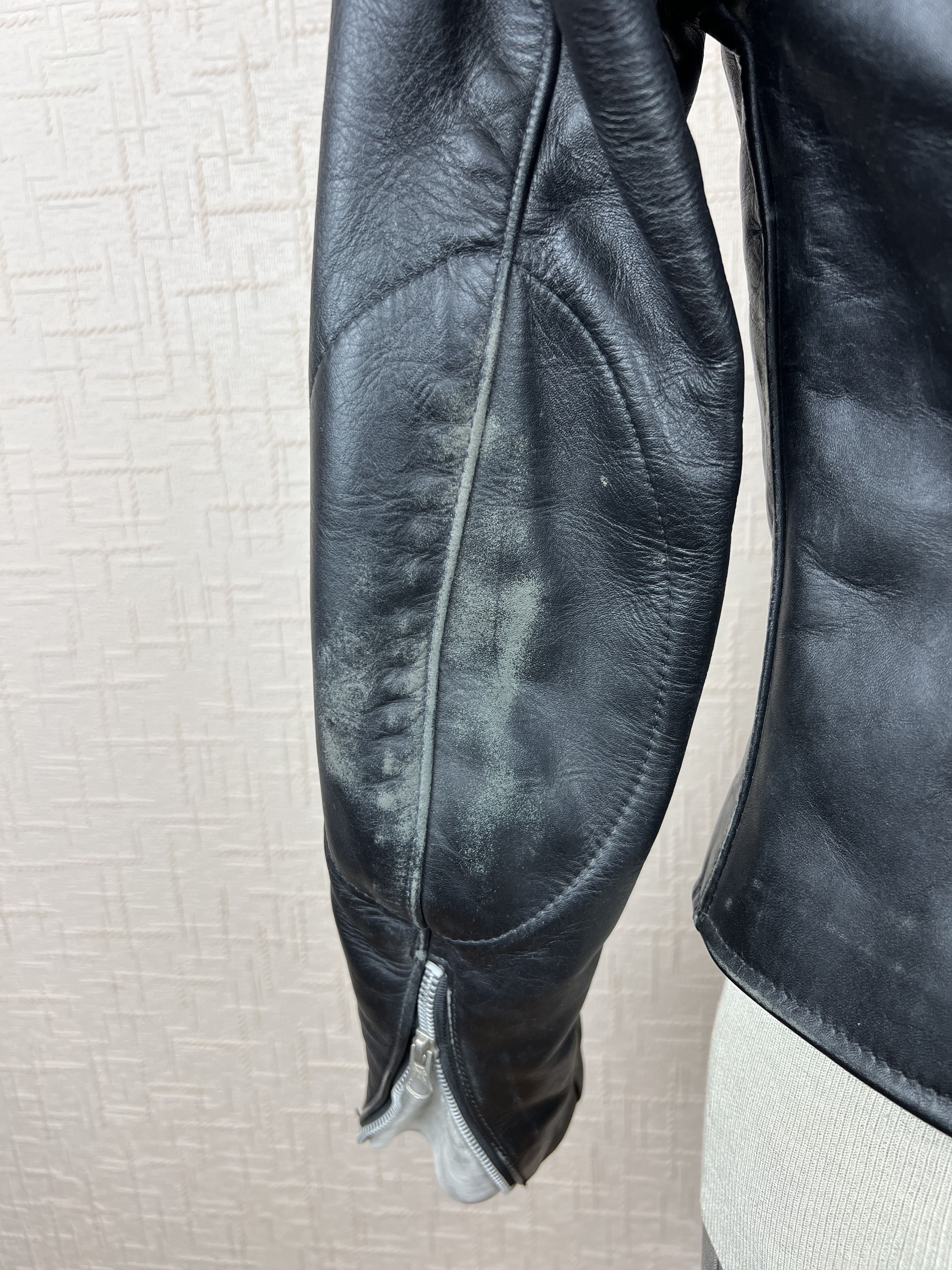 Vanson Leathers × Vintage Vanson Leathers Vintage Motorcycle Cafe Racer Jacket Size M / US 6-8 / IT 42-44 - 6 Thumbnail