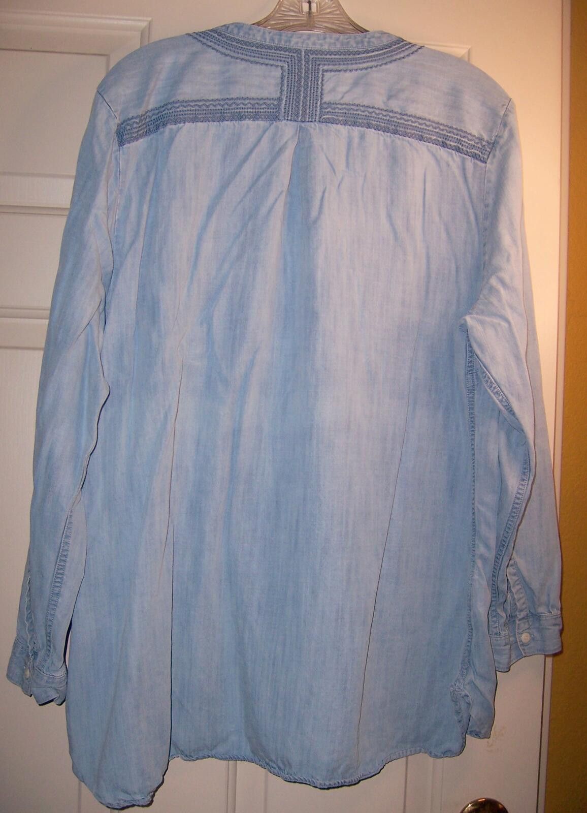 Eddie Bauer Eddie Bauer Tranquil Tencel Denim Women's Popover Tunic 2X Size XXL / US 16-18 / IT 52-54 - 5 Thumbnail