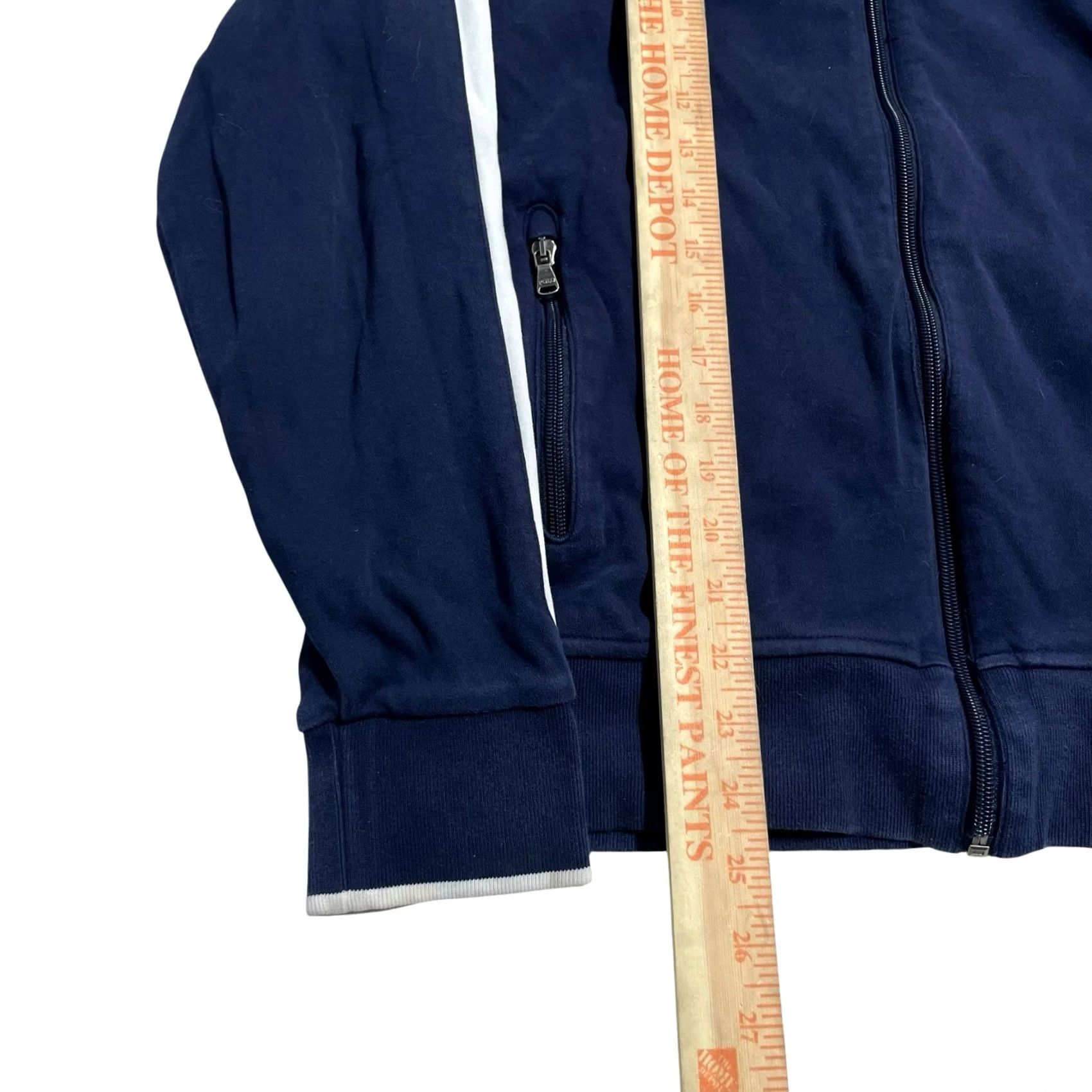Polo Ralph Lauren Polo Ralph Lauren Interlock Track Jacket Mens M Navy Full Zip Hooded Pockets Logo Classic Sports Size US M / EU 48-50 / 2 - 4 Thumbnail