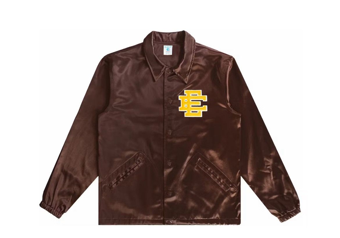 Eric Emanuel Eric Emanuel brown & yellow coaches jacket large Size US L / EU 52-54 / 3 - 1 Thumbnail
